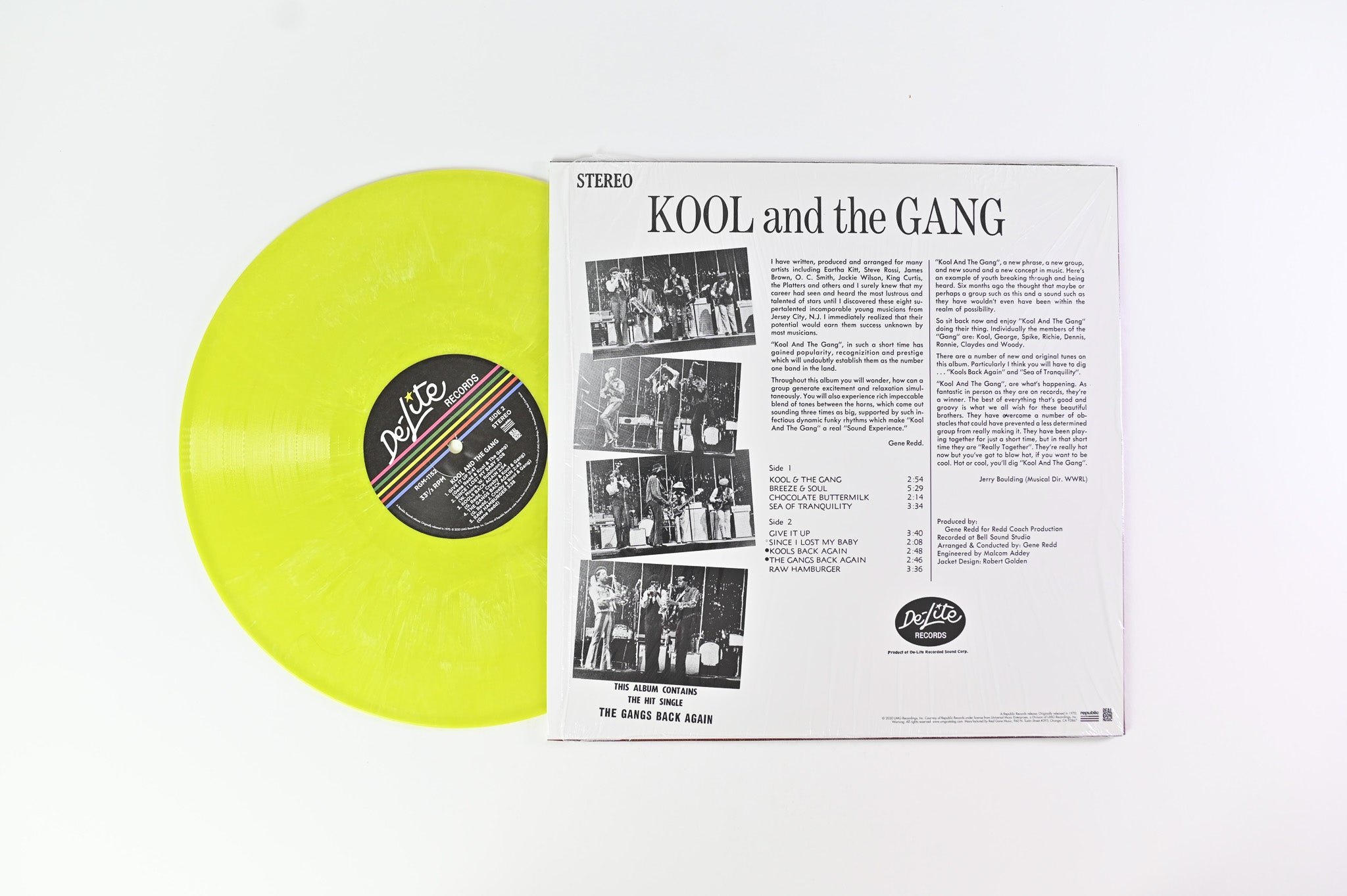Kool & The Gang - Kool And The Gang on Real Gone Music - Yellow Vinyl