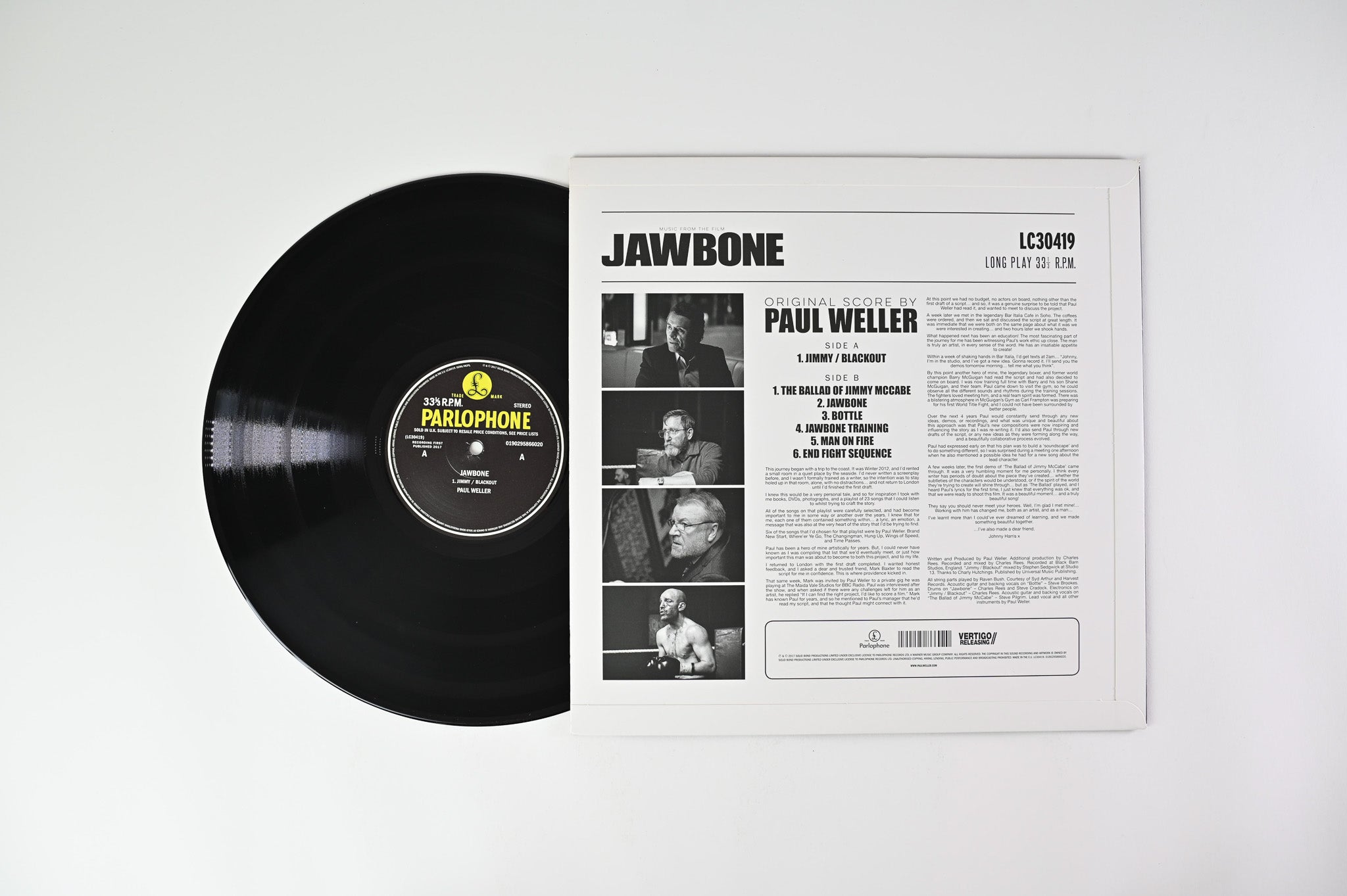 Paul Weller - Music From The Film Jawbone on Parlophone