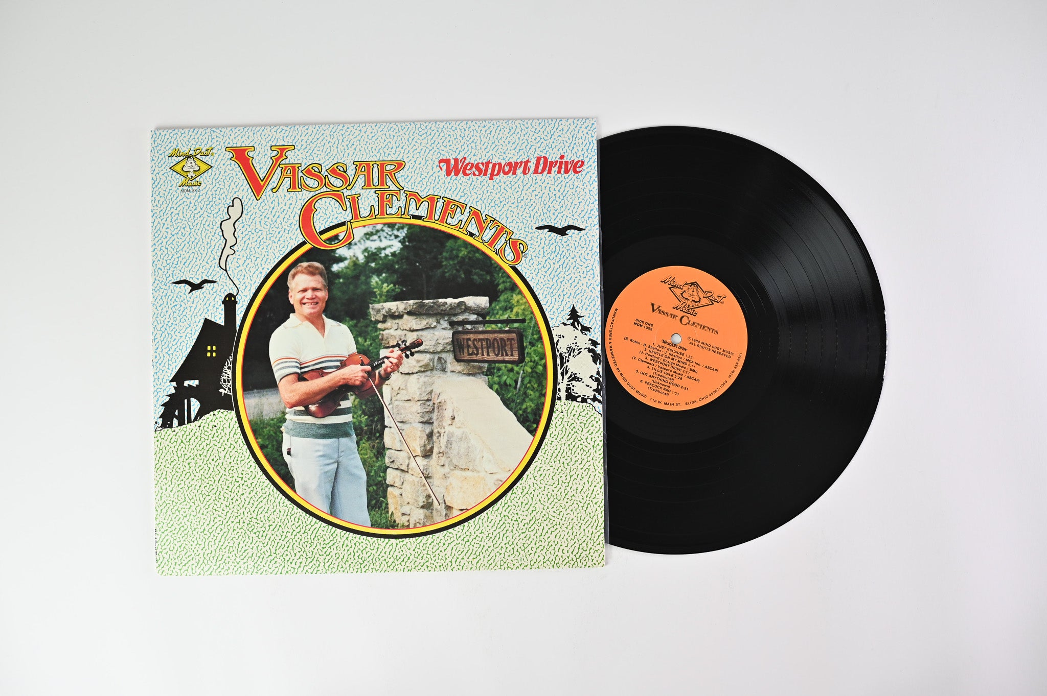 Vassar Clements - Westport Drive on Mind Dust Music