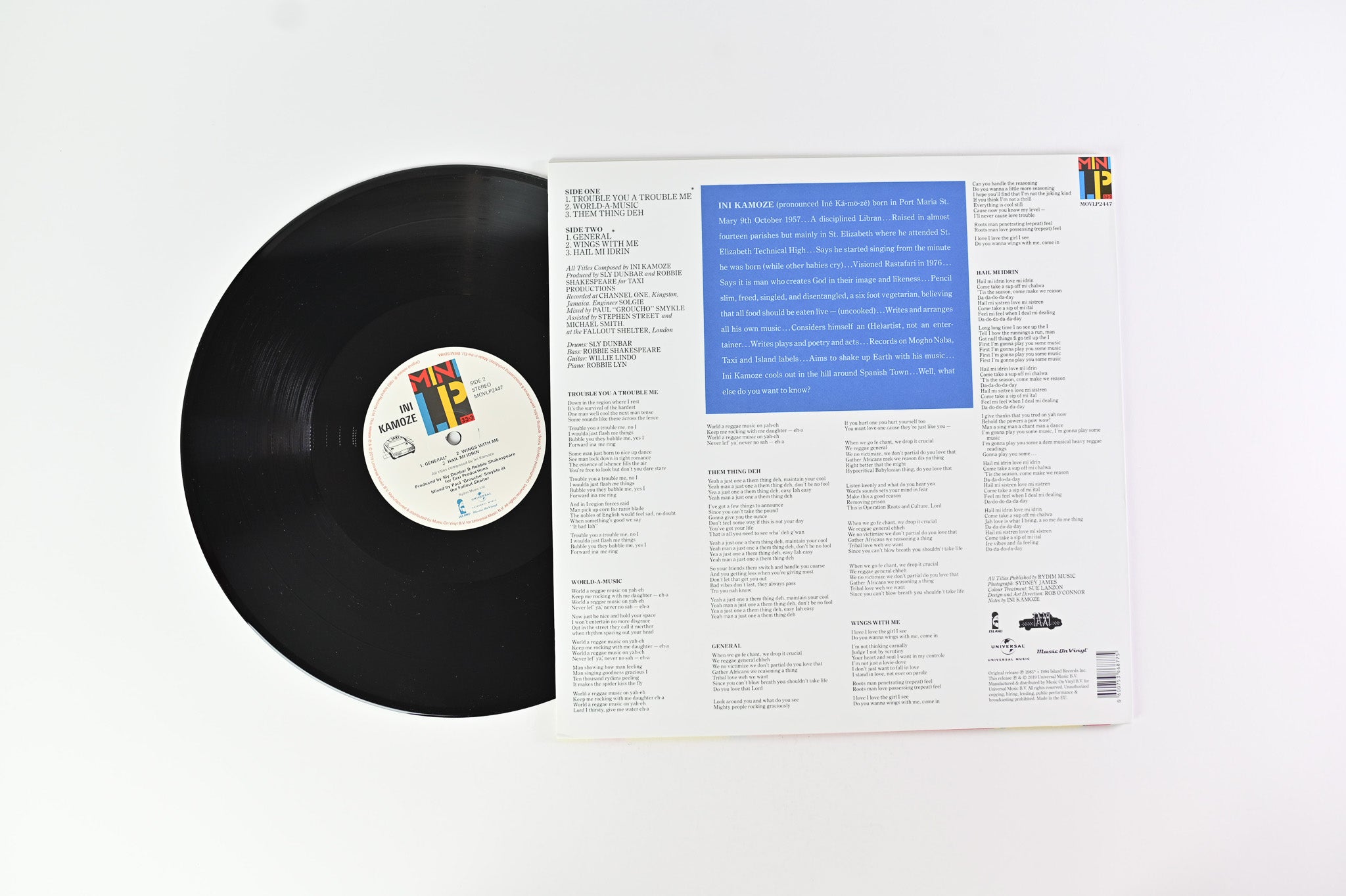 Ini Kamoze - Ini Kamoze on Music On Vinyl