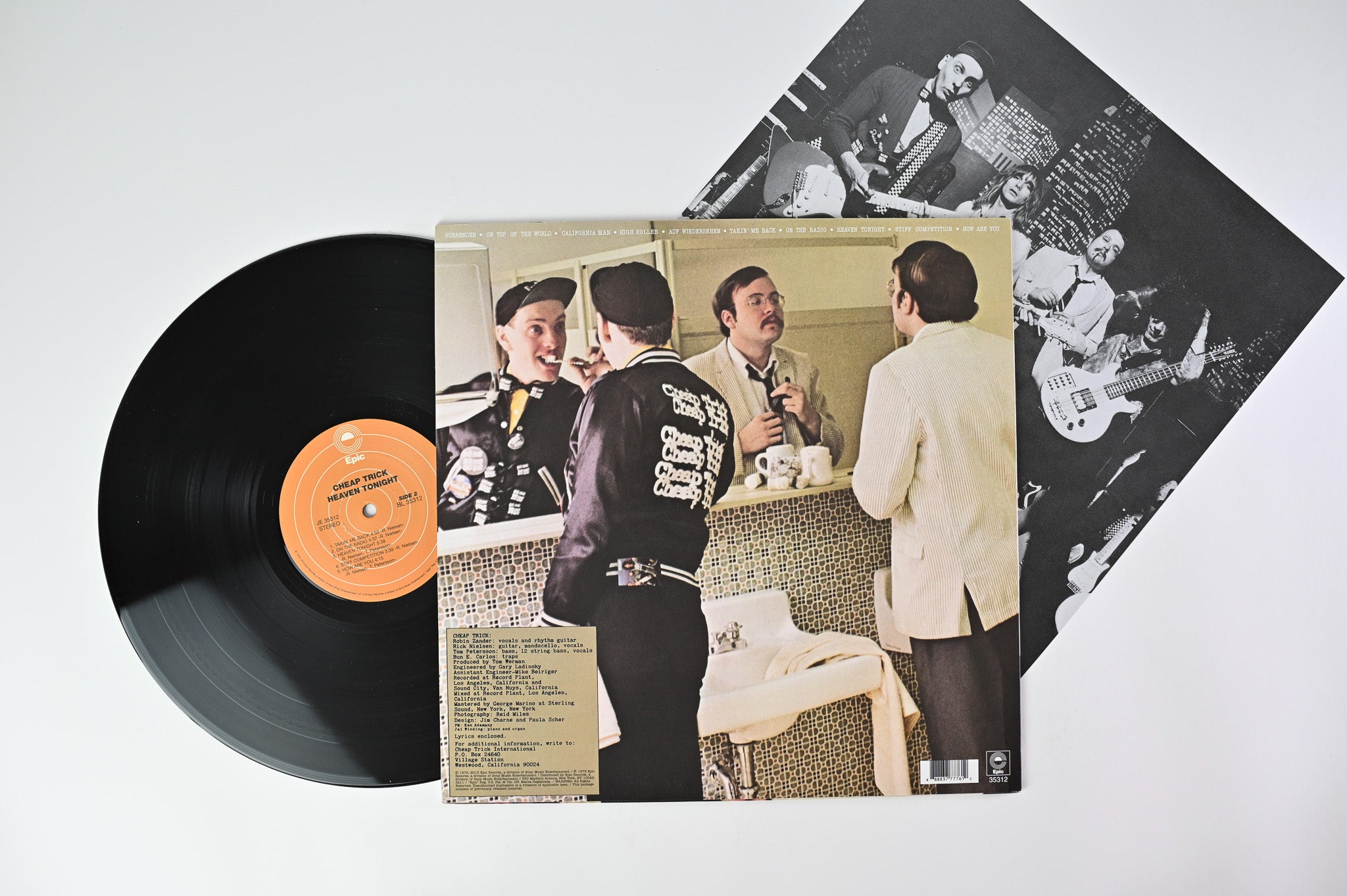 Cheap Trick - Heaven Tonight on Epic 180 Gram Reissue