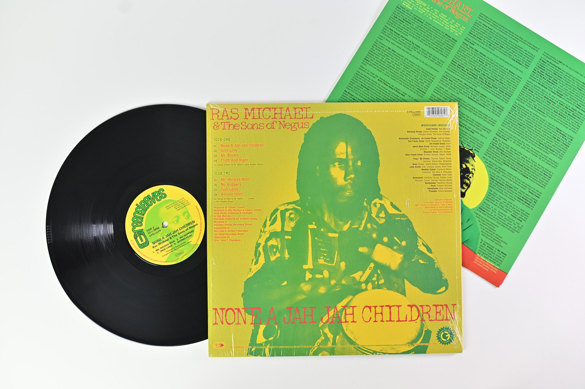 Ras Michael & The Sons Of Negus - None A Jah Jah Children on VP Records