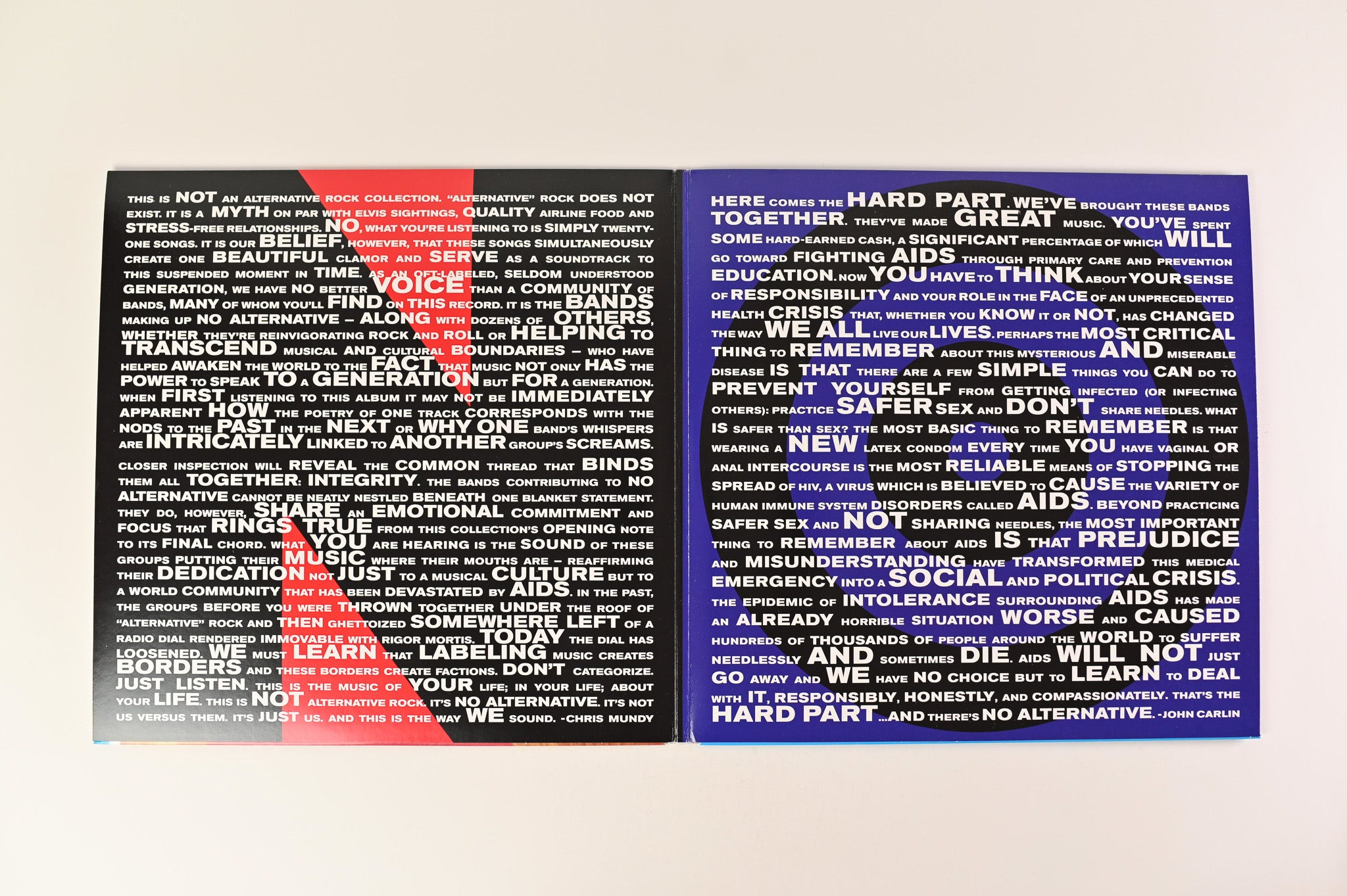 Various - No Alternative on Legacy Ltd Numbered RSD