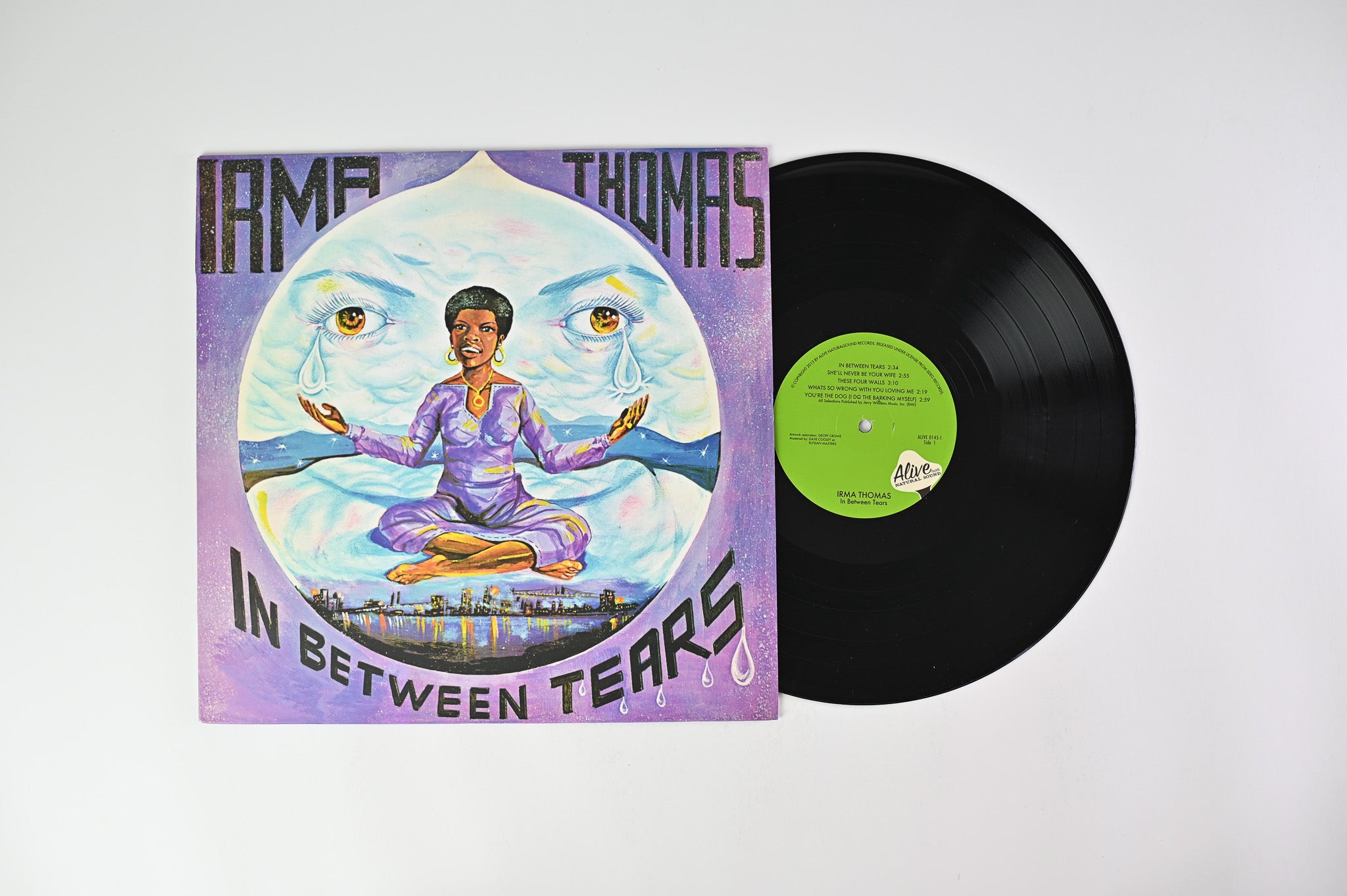 Irma Thomas - In Between Tears on Alive Records Reissue