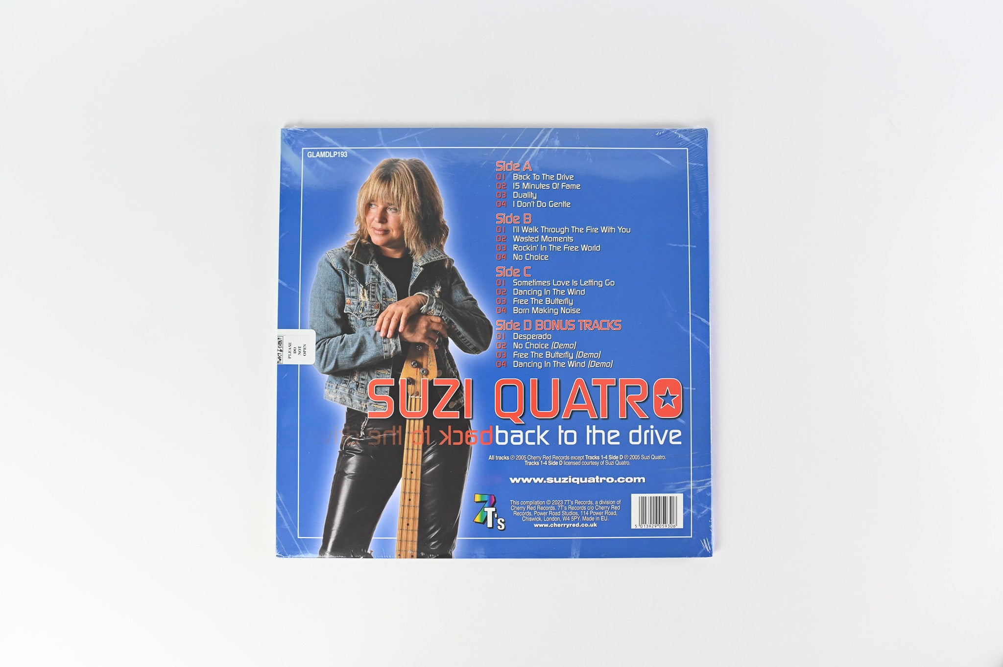 Suzi Quatro - Back To The Drive SEALED RSD Reissue on 7T's Records