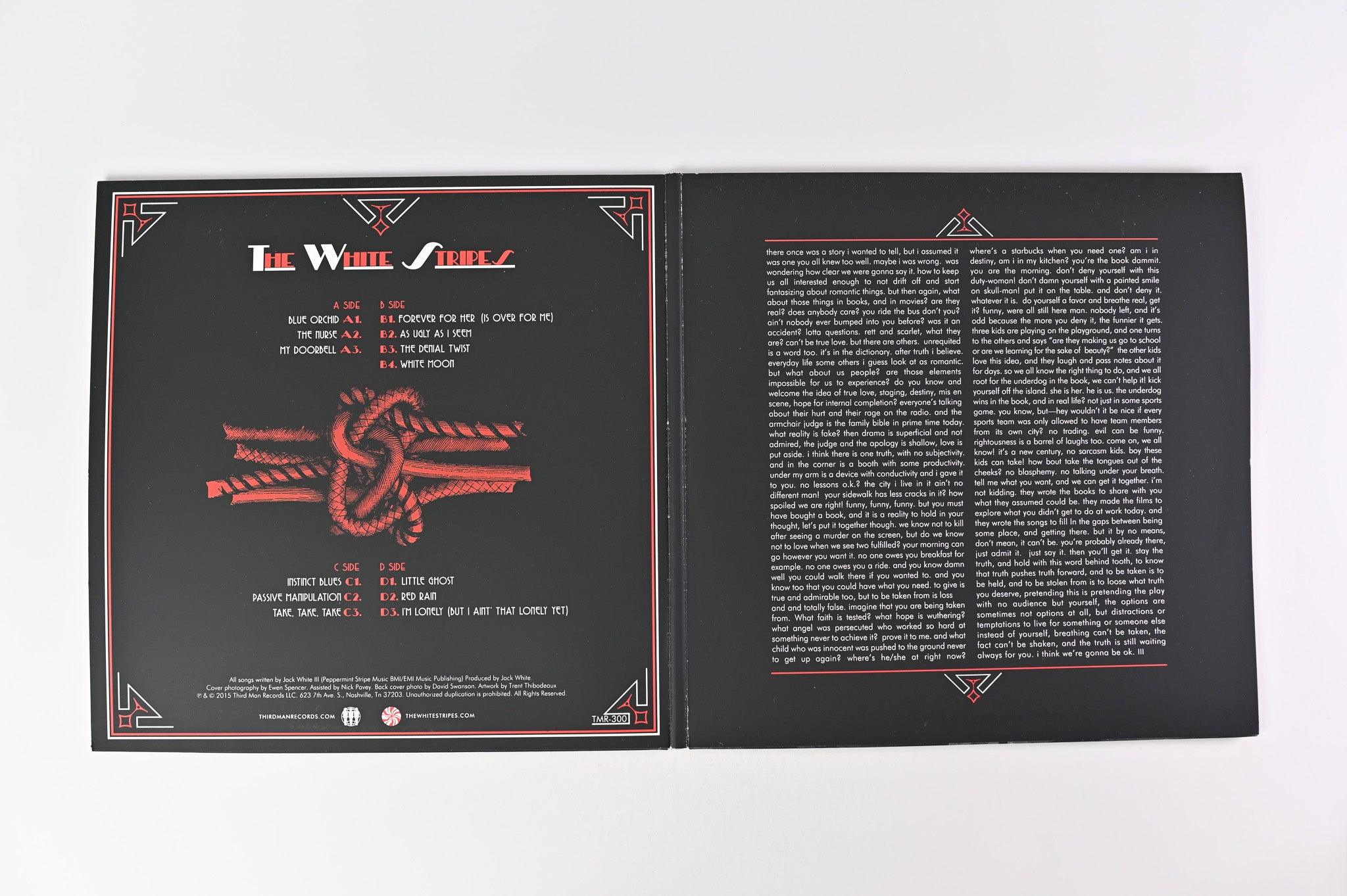The White Stripes - Get Behind Me Satan on Third Man Ltd RSD Reissue Red & White Vinyl