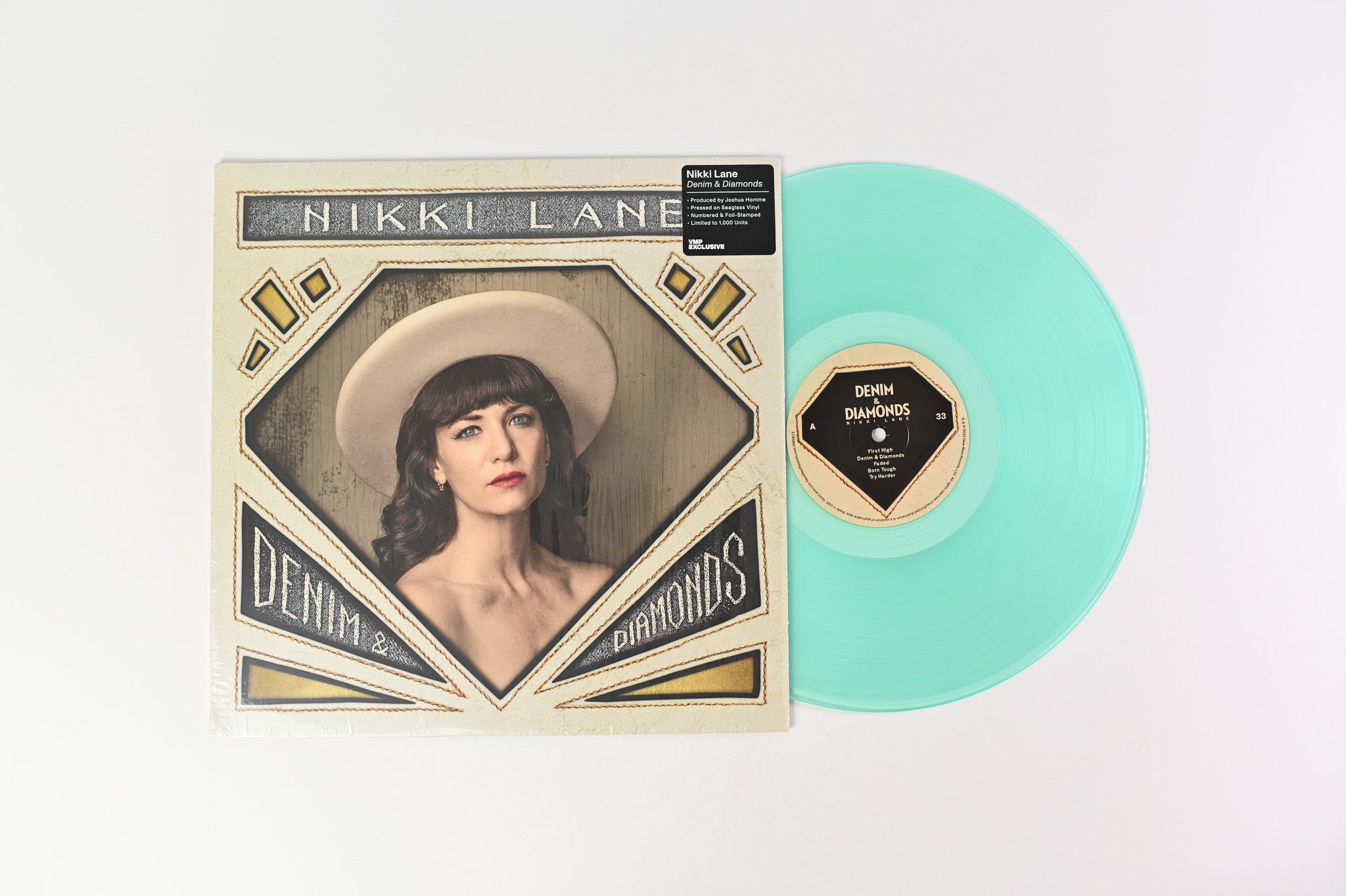 Nikki Lane - Denim & Diamonds on New West Ltd Seaglass Vinyl