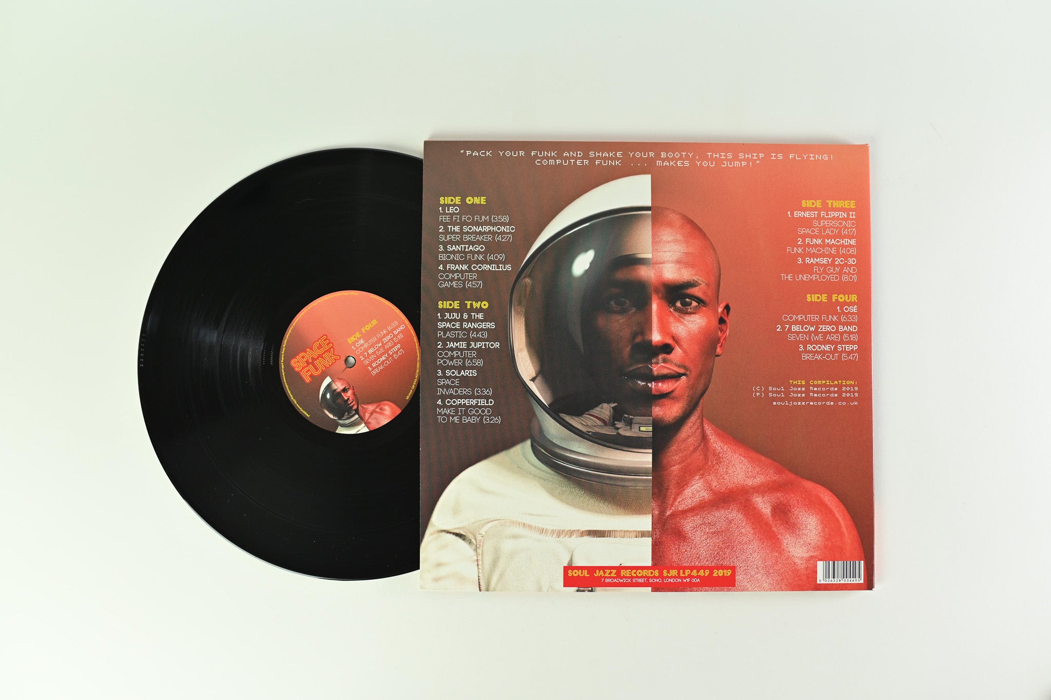 Various - Space Funk (Afro Futurist Electro Funk In Space 1976-84) on Soul Jazz Records