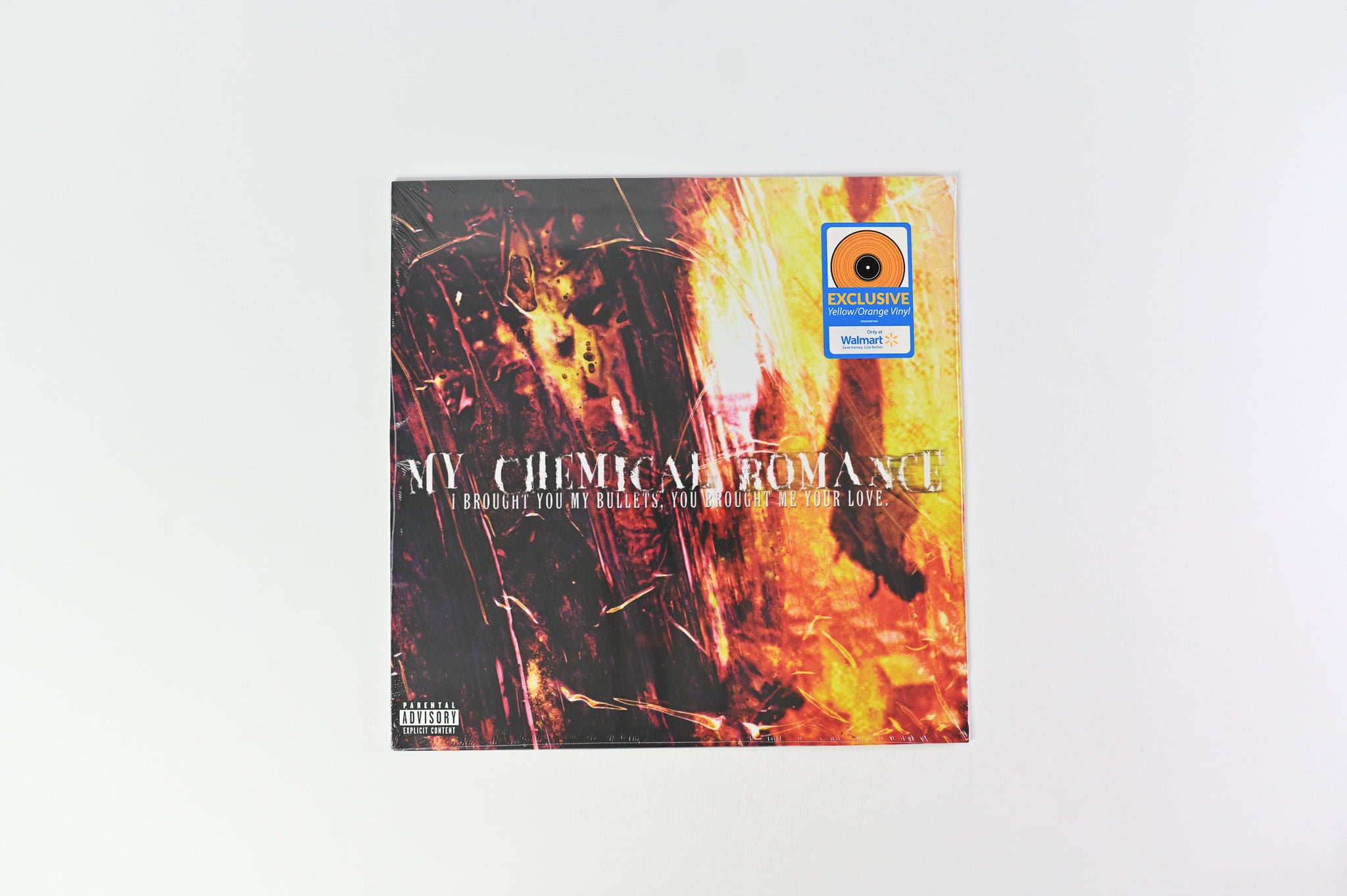 My Chemical Romance - I Brought You My Bullets, You Brought Me Your Love on Reprise Yellow/Orange Marble Reissue Sealed