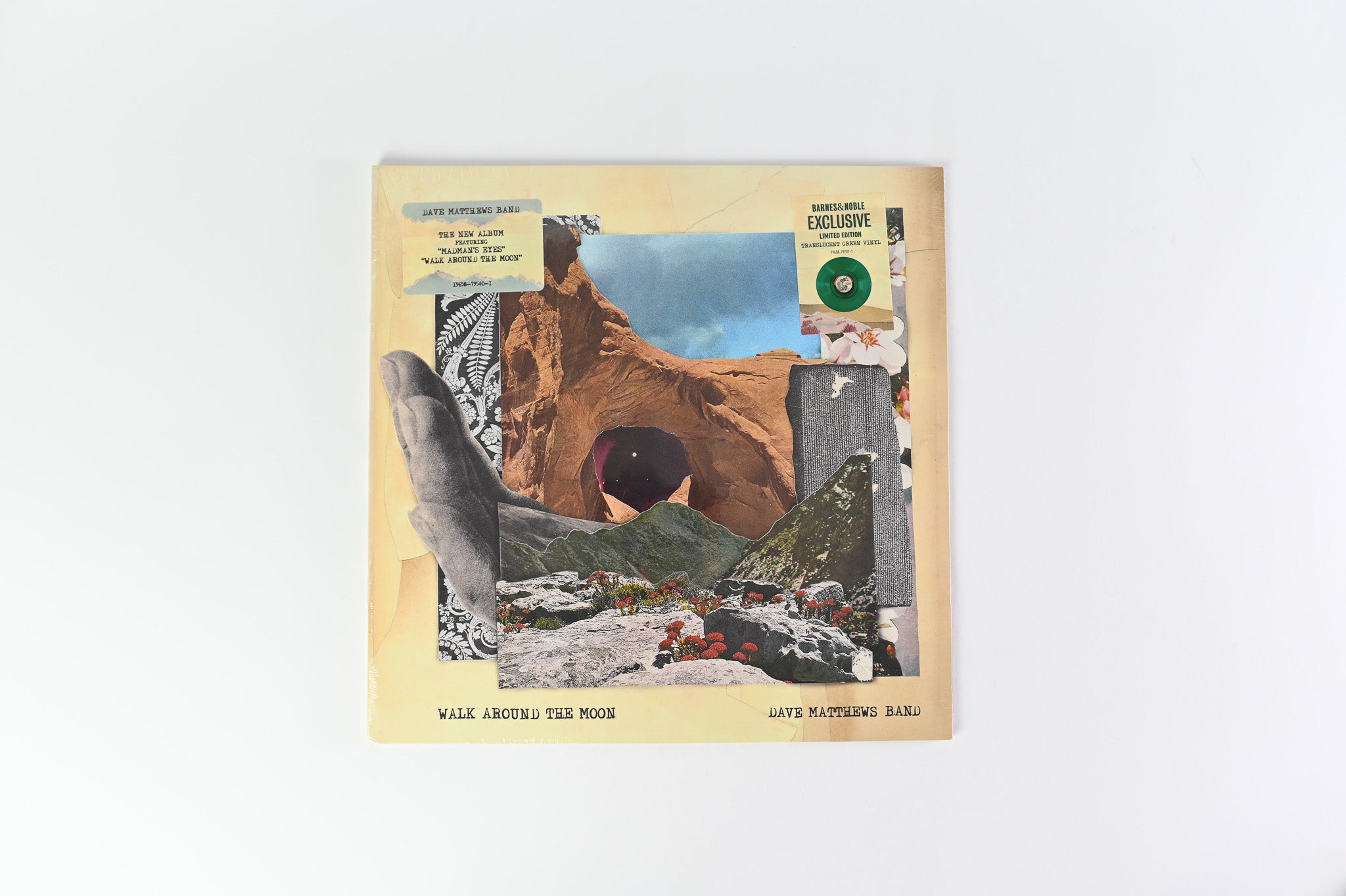 Dave Matthews Band - Walk Around The Moon SEALED on RCA Translucent Green Vinyl