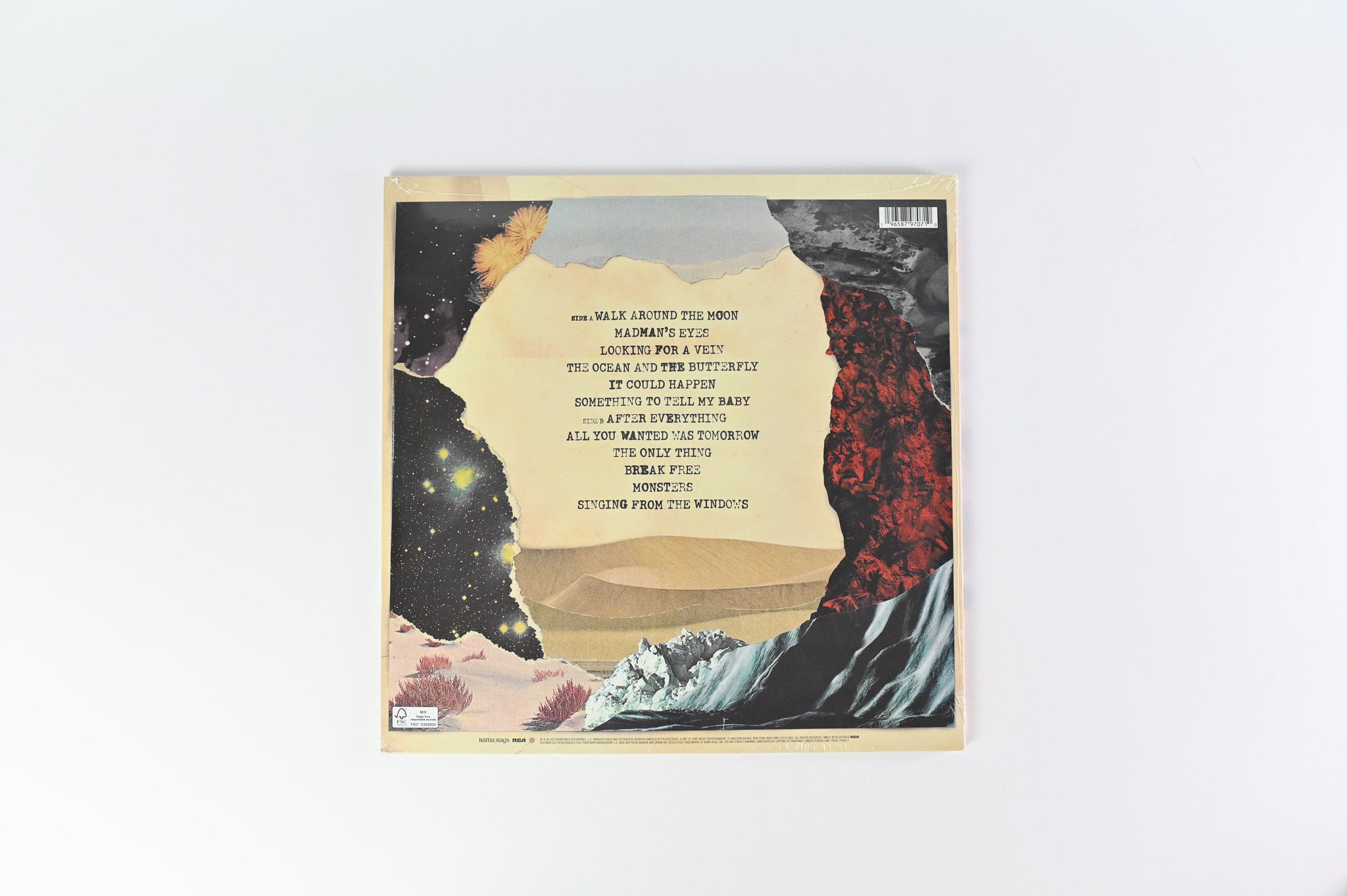 Dave Matthews Band - Walk Around The Moon SEALED on RCA Translucent Green Vinyl