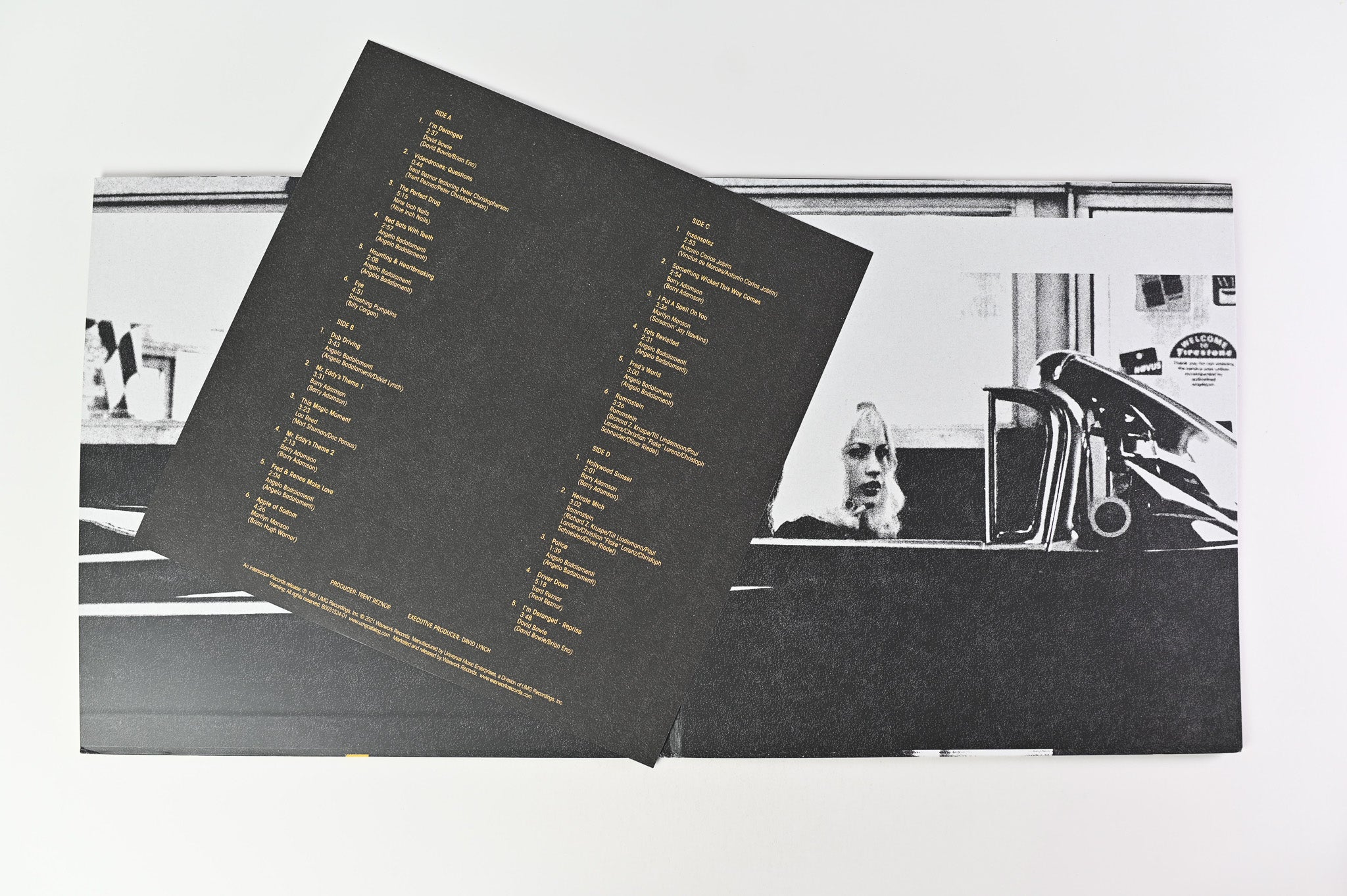 Various - Lost Highway (Original Motion Picture Soundtrack) on Waxwork Splatter Vinyl Reissue