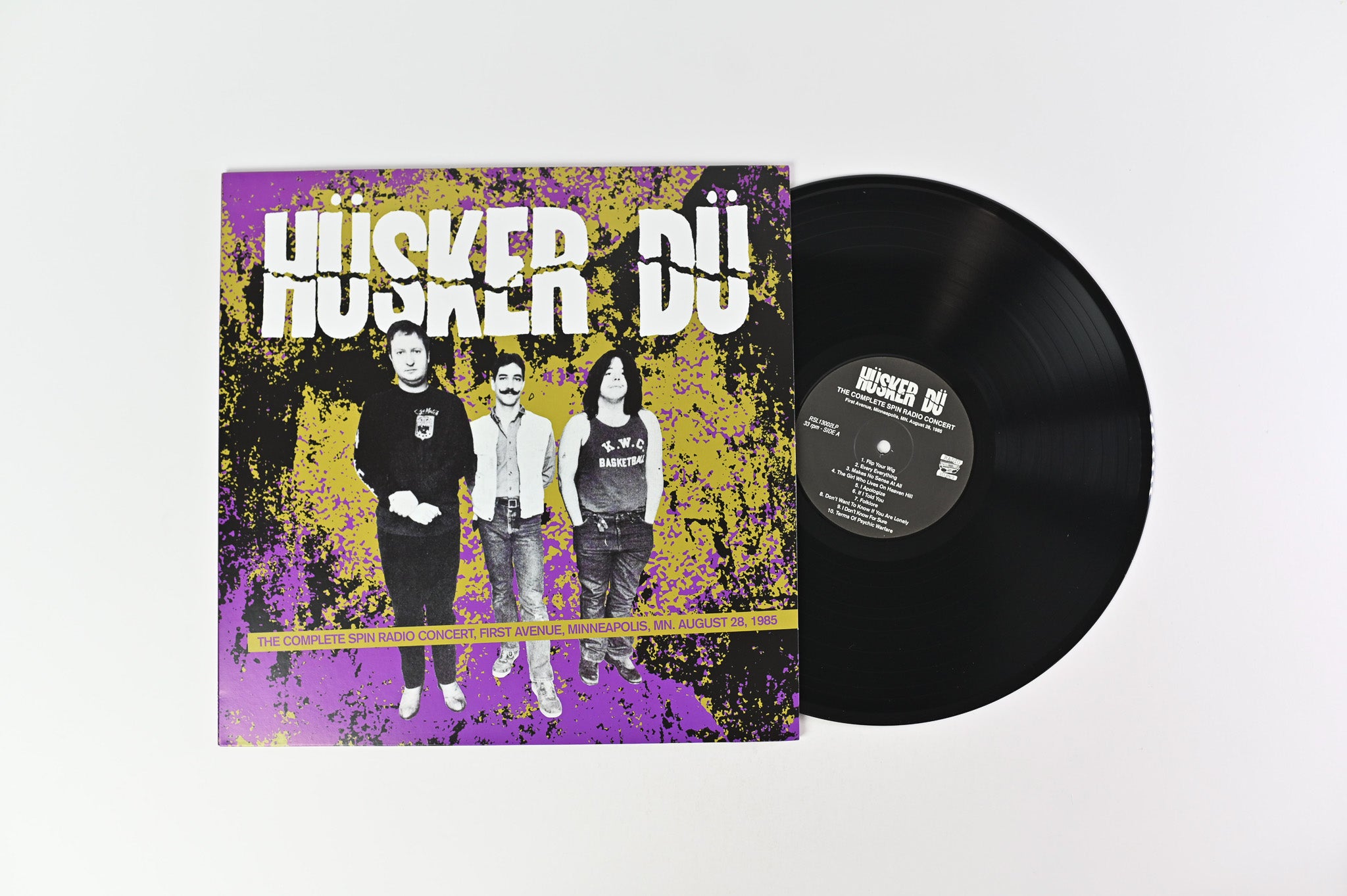 Hüsker Dü - The Complete Spin Radio Concert-First Avenue, Minneapolis, MN. Aug. 28, 1985 Ltd Unofficial Release