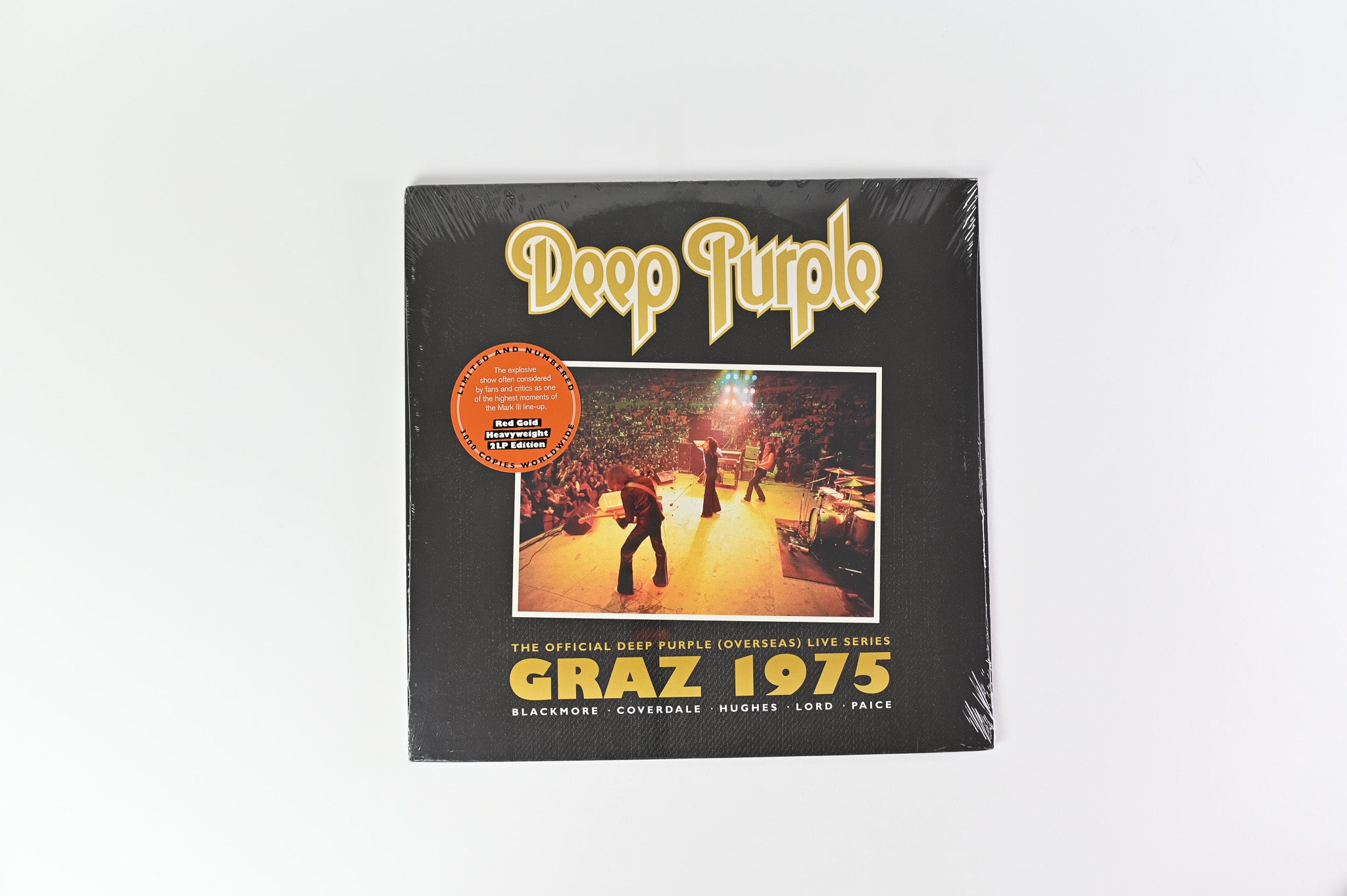 Deep Purple - Live In Graz 1975 SEALED Numbered Reissue on Ear Music Red Gold Vinyl