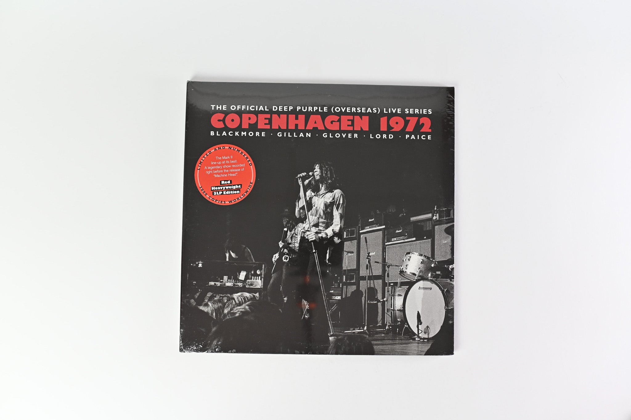 Deep Purple - Live In Copenhagen 1972 SEALED Numbered reissue on Ear Music Red Vinyl