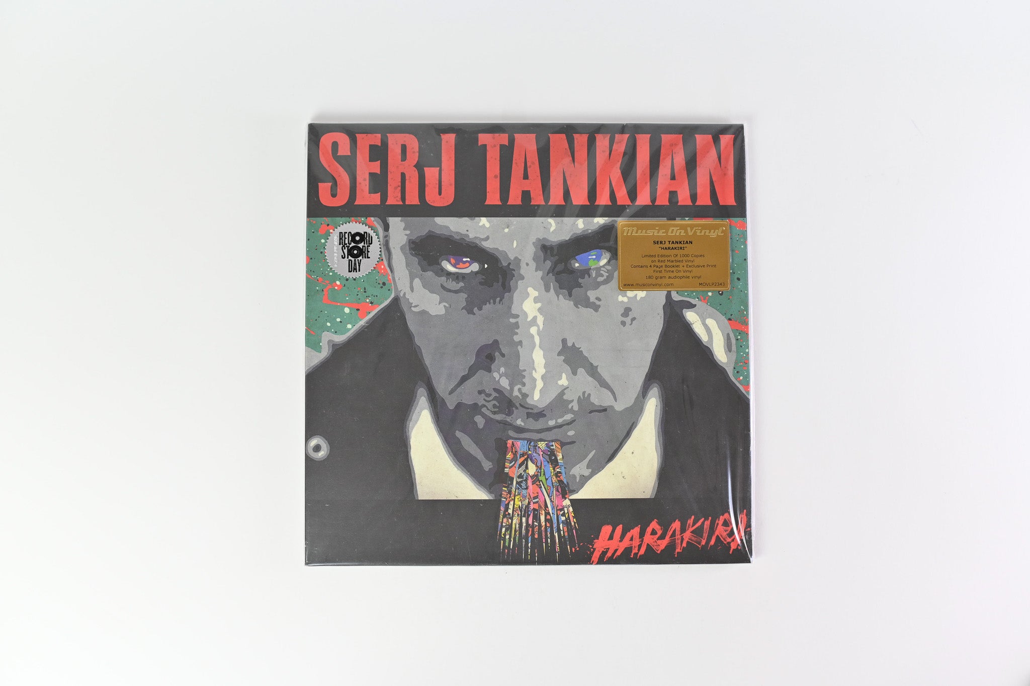 Serj Tankian - Harakiri on Music On Vinyl - Red Marbled Reissue