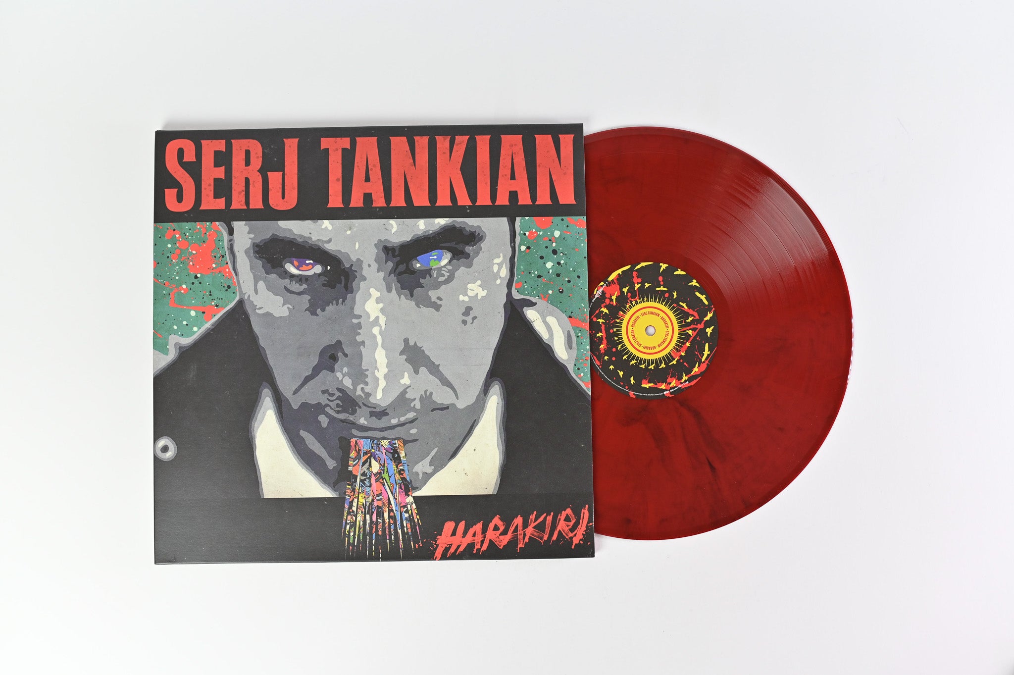 Serj Tankian - Harakiri on Music On Vinyl - Red Marbled Reissue