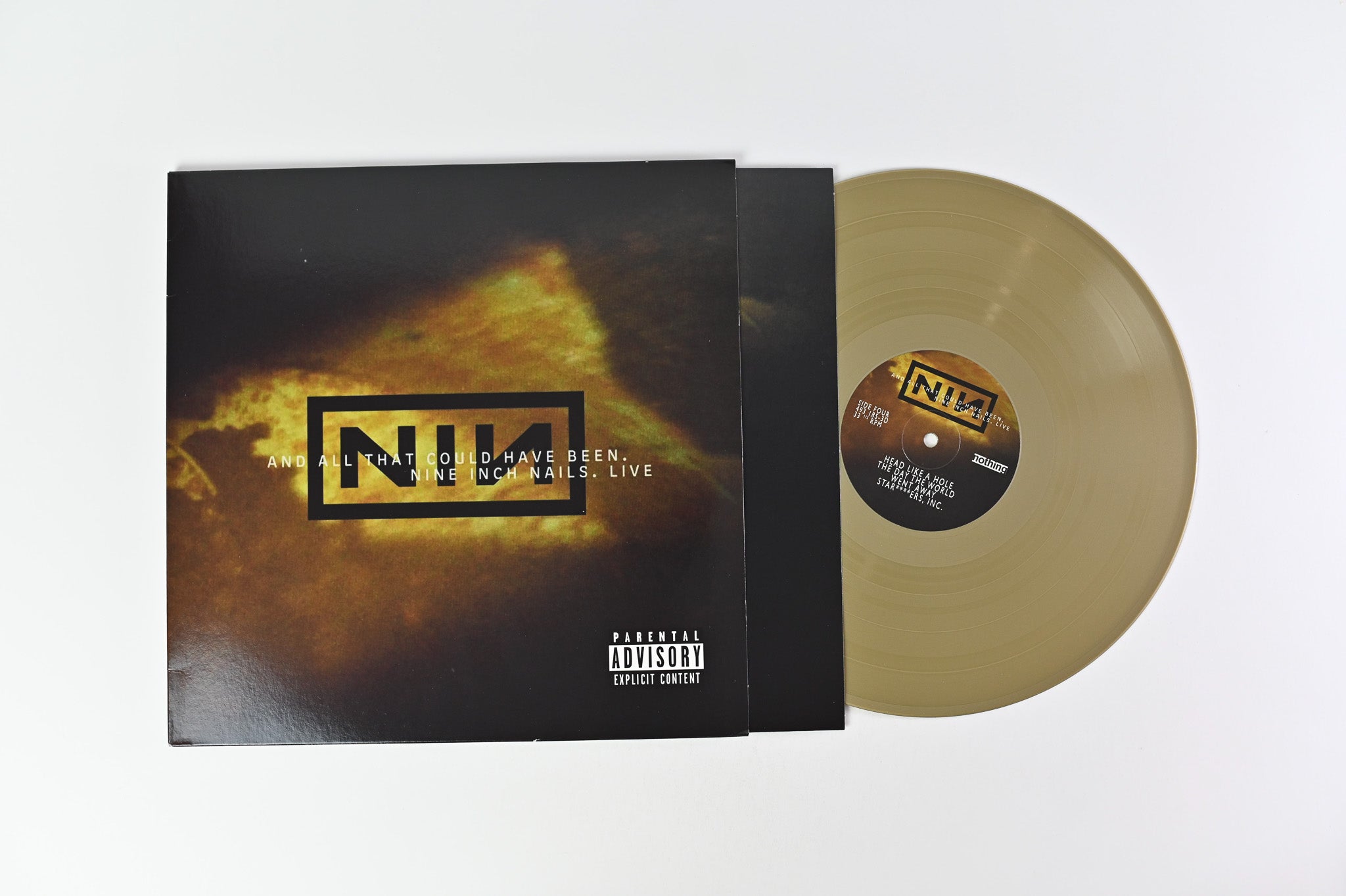 Nine Inch Nails - And All That Could Have Been (Live) Gold Vinyl Unofficial