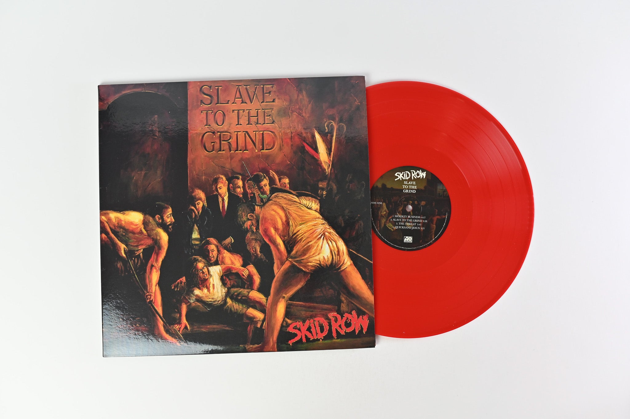 Skid Row - Slave To The Grind on Atlantic RSD Red Vinyl Reissue