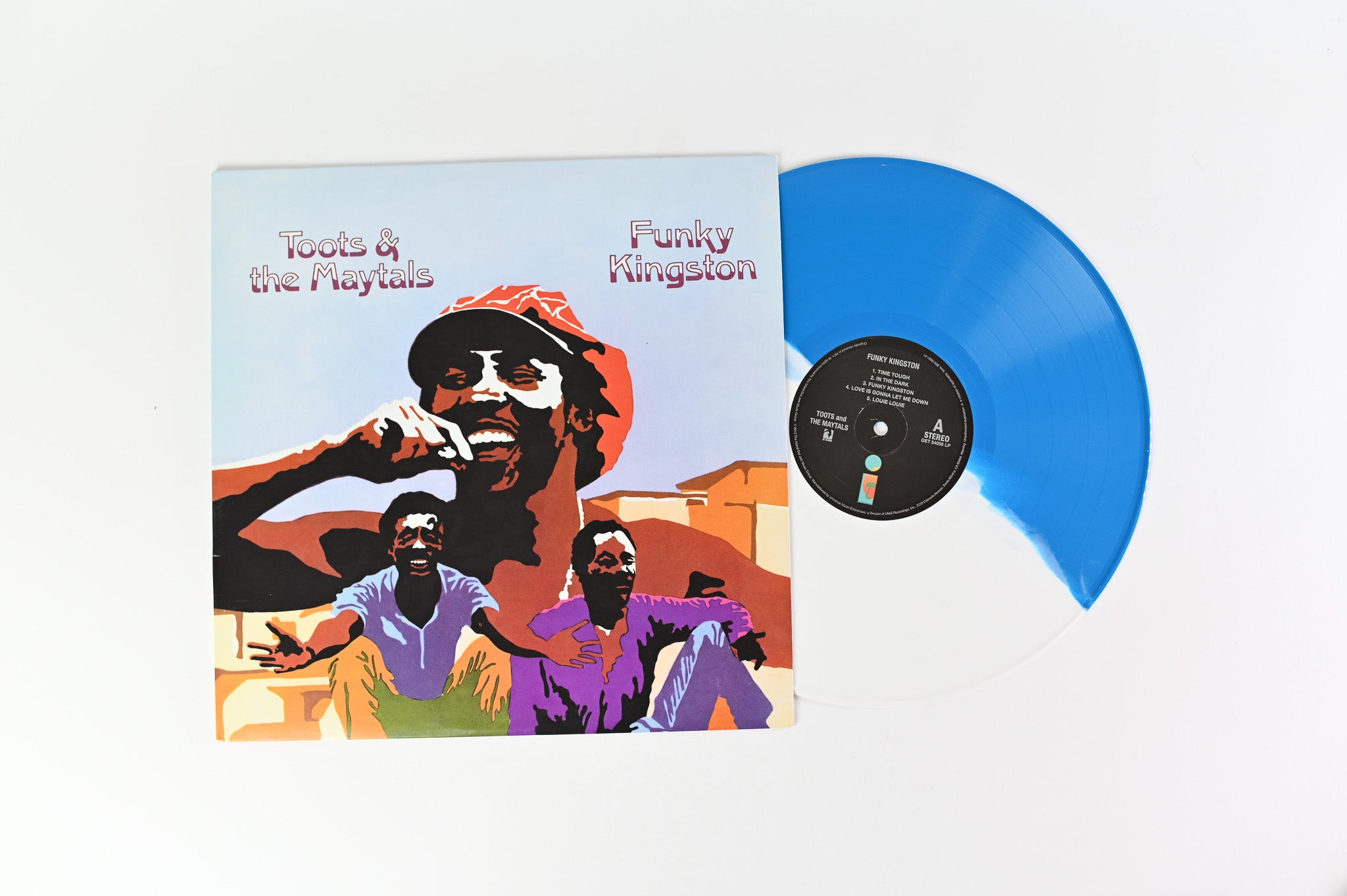 Toots & The Maytals - Funky Kingston RSD Reissue on Get On Down Turquoise & Cream White Split Vinyl