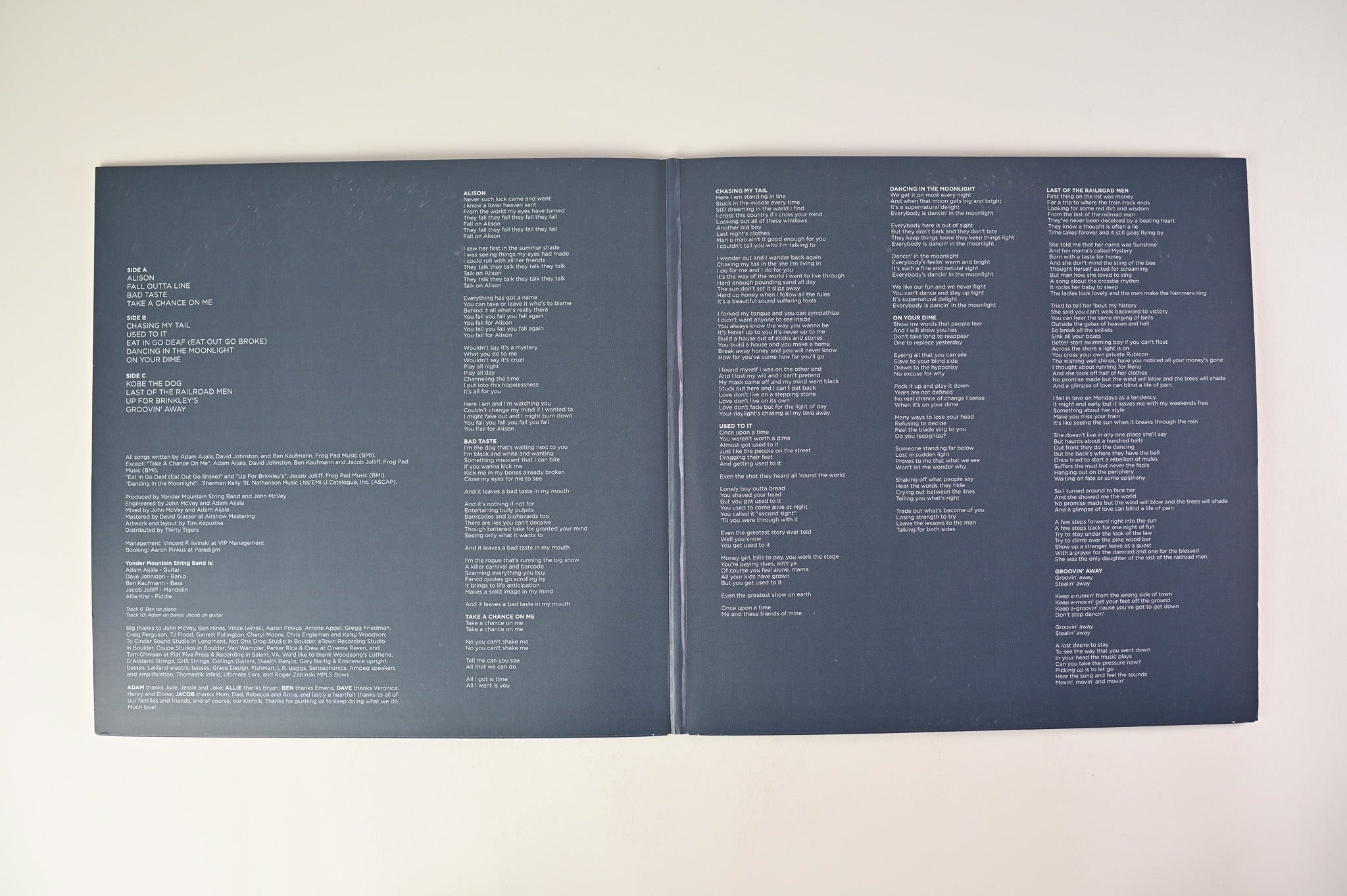 Yonder Mountain String Band - Love. Ain't Love on Frog Pad Records