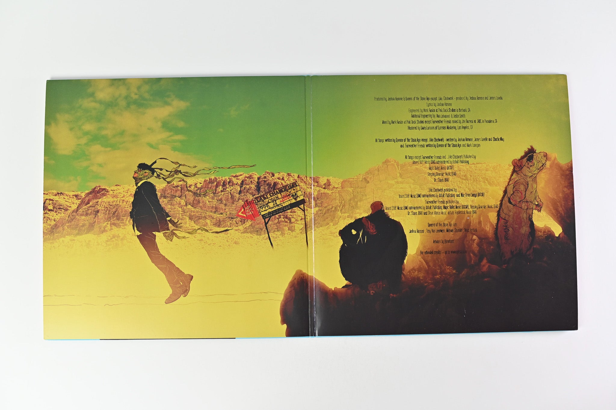 Queens Of The Stone Age - ...Like Clockwork on Matador Ltd Blue Cover