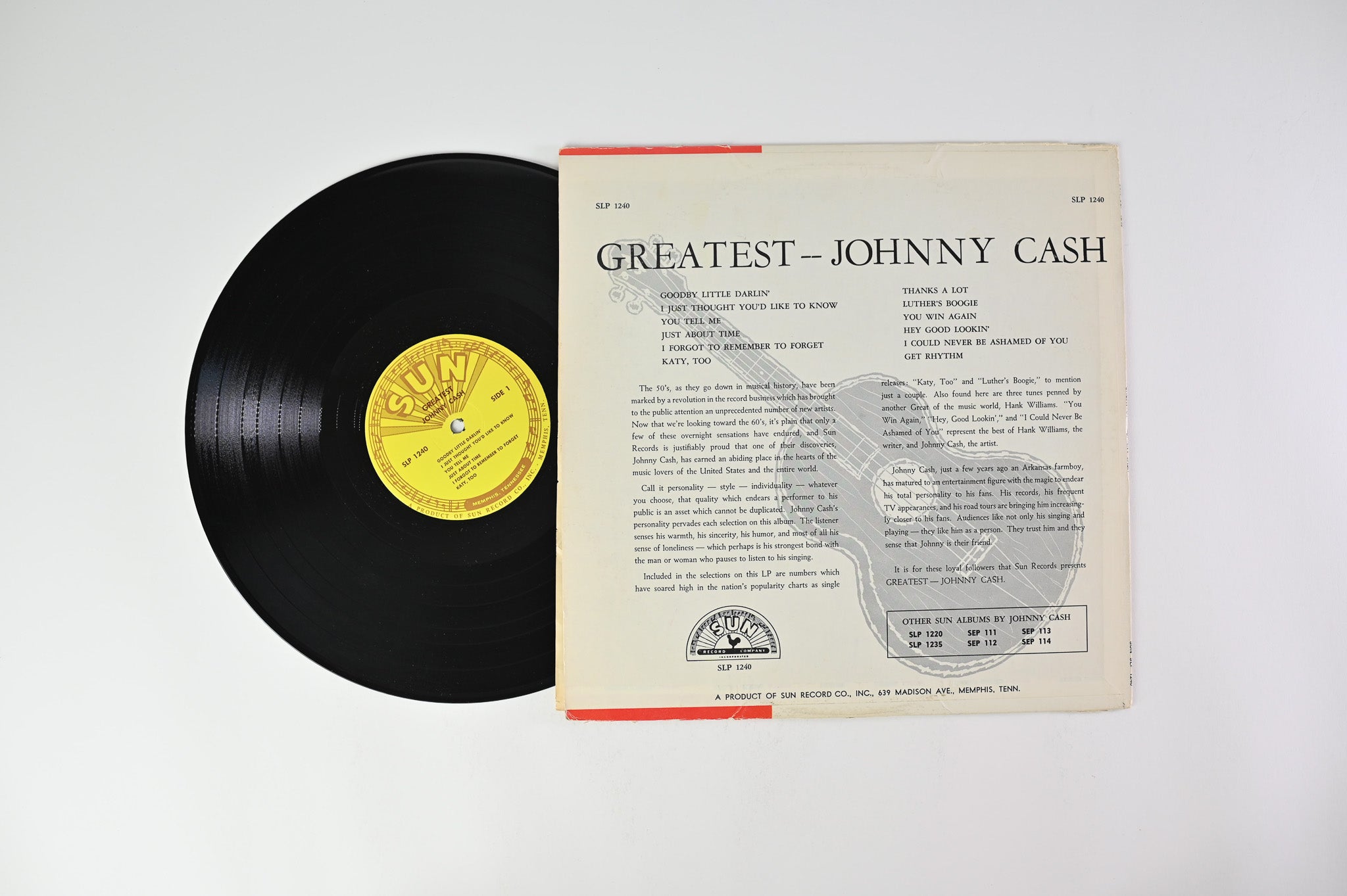 Johnny Cash - Greatest! on Sun