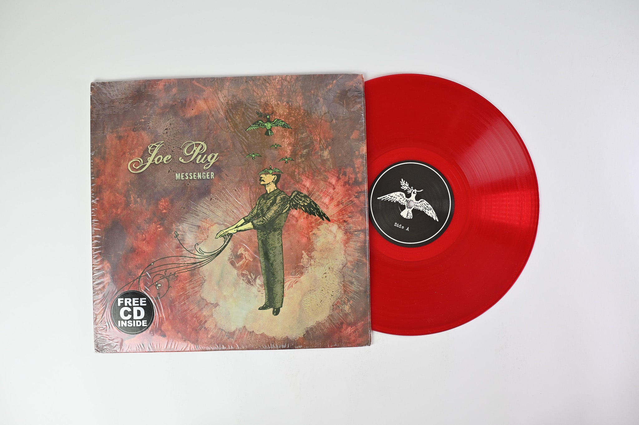 Joe Pug - Messenger on Lightning Rod Records - Red Vinyl