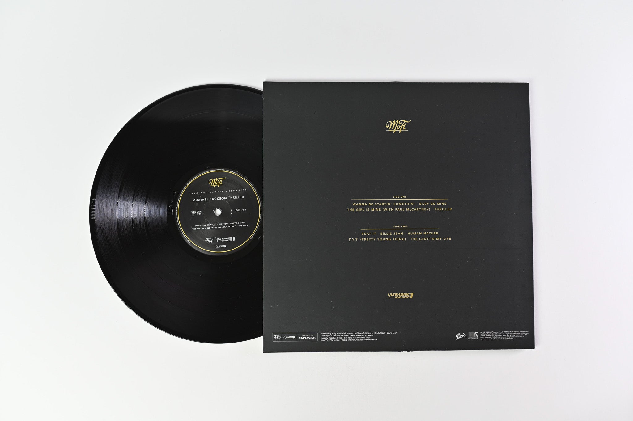 Michael Jackson - Thriller on Epic MoFi Ltd Numbered Reissue