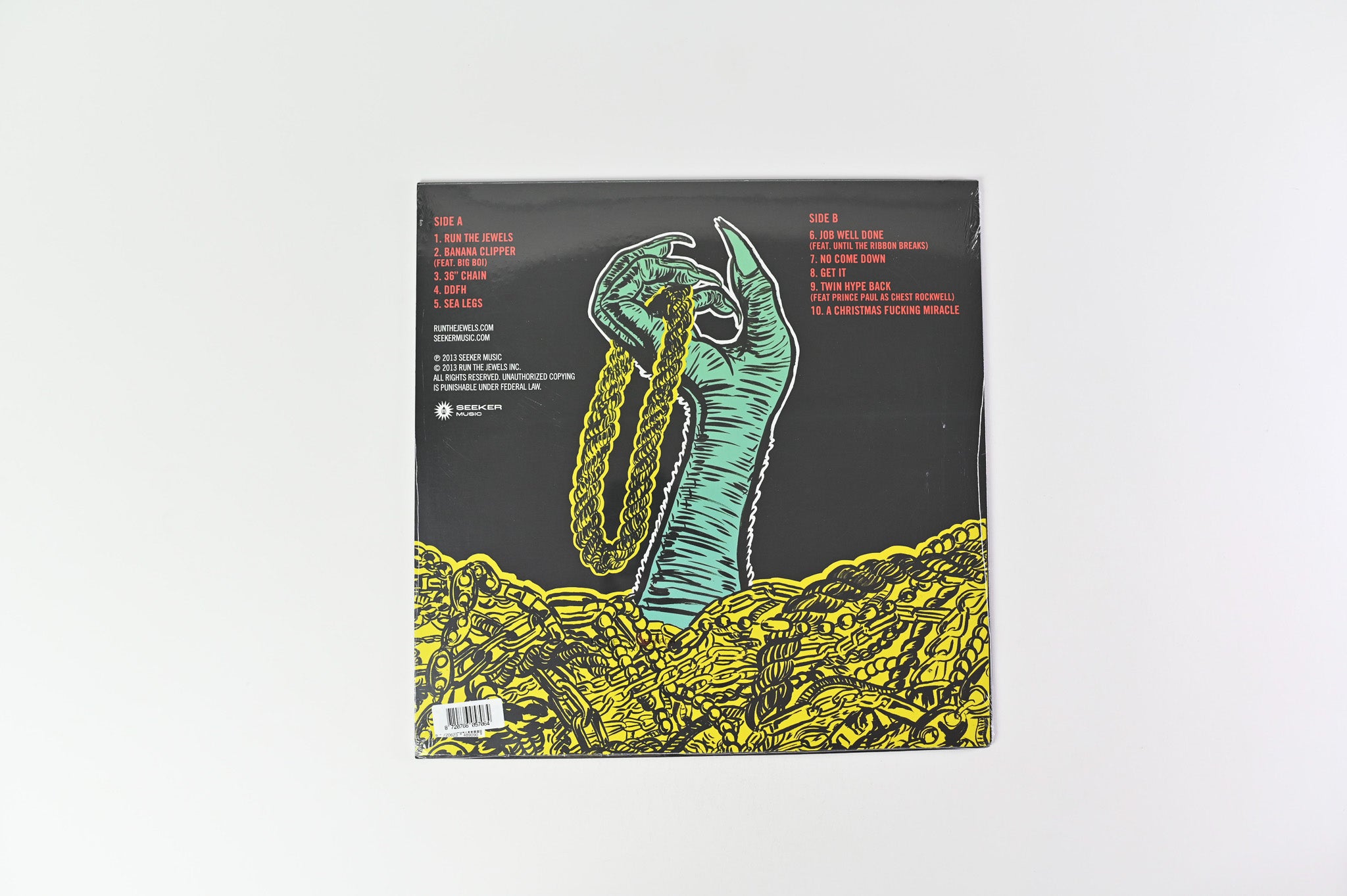 Run The Jewels - Run The Jewels on Seeker Red and Black Target Exclusive Reissue Sealed