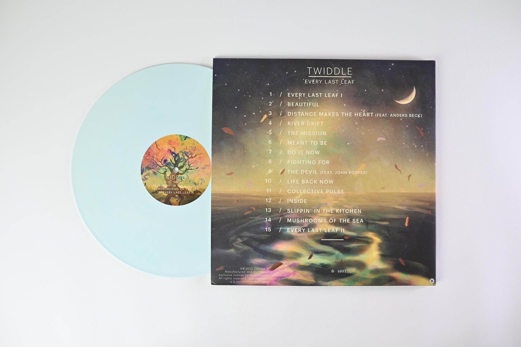 Twiddle - Every Last Leaf on No Coincidence Records - Mint Galaxy Colored Vinyl