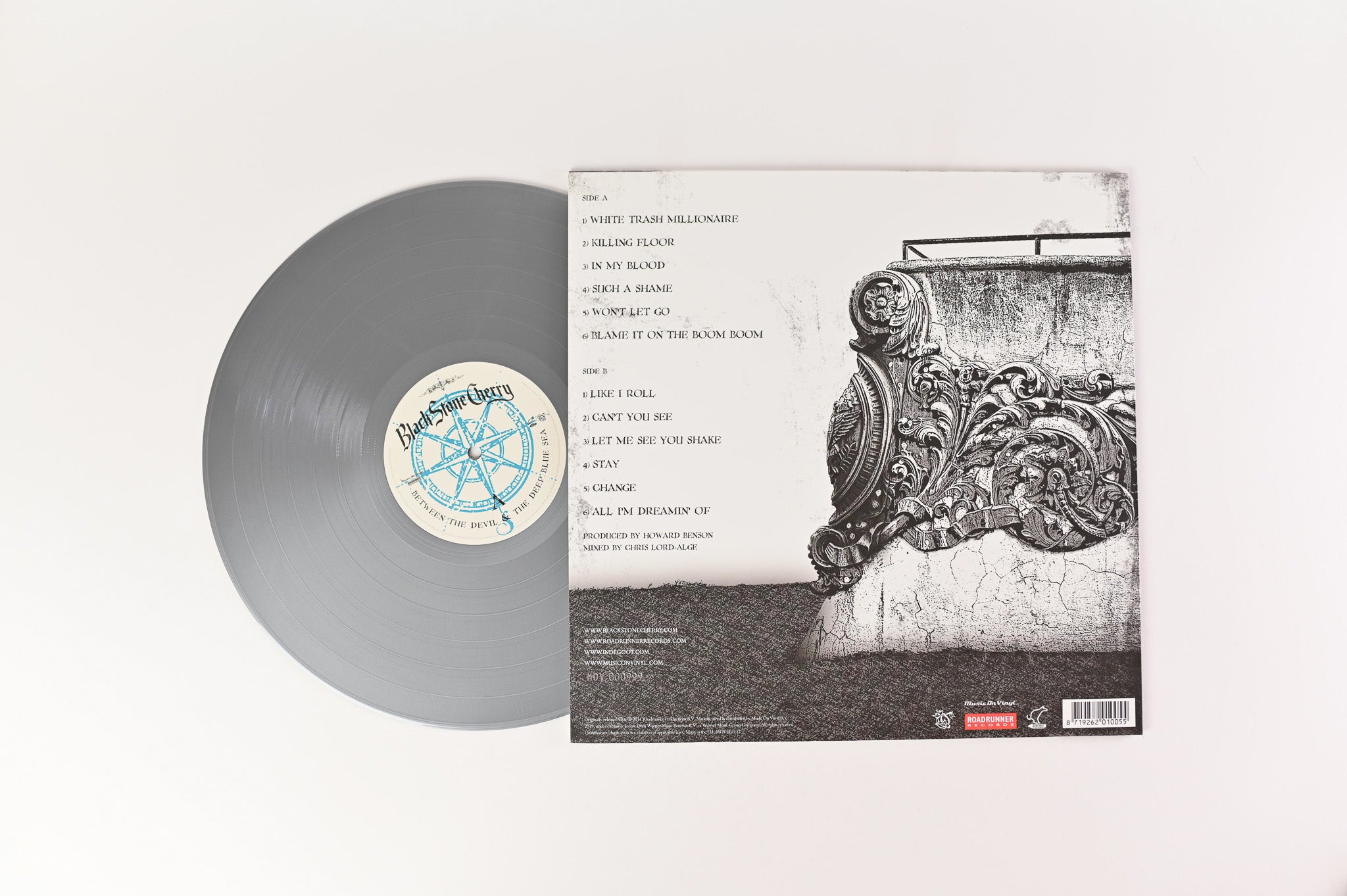 Black Stone Cherry - Between The Devil & The Deep Blue Sea Numbered Reissue on Music On Vinyl Silver vinyl