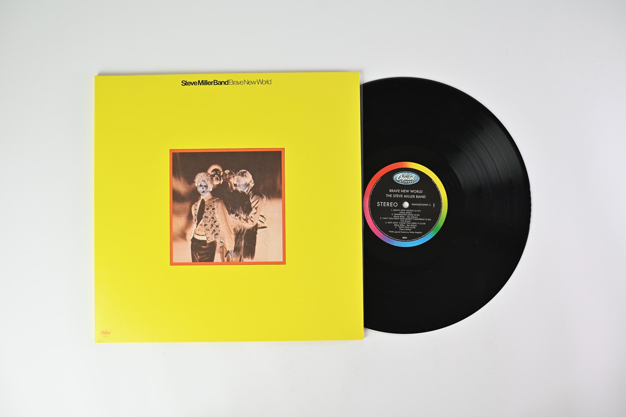 Steve Miller Band - Brave New World on Capitol Records / UMe