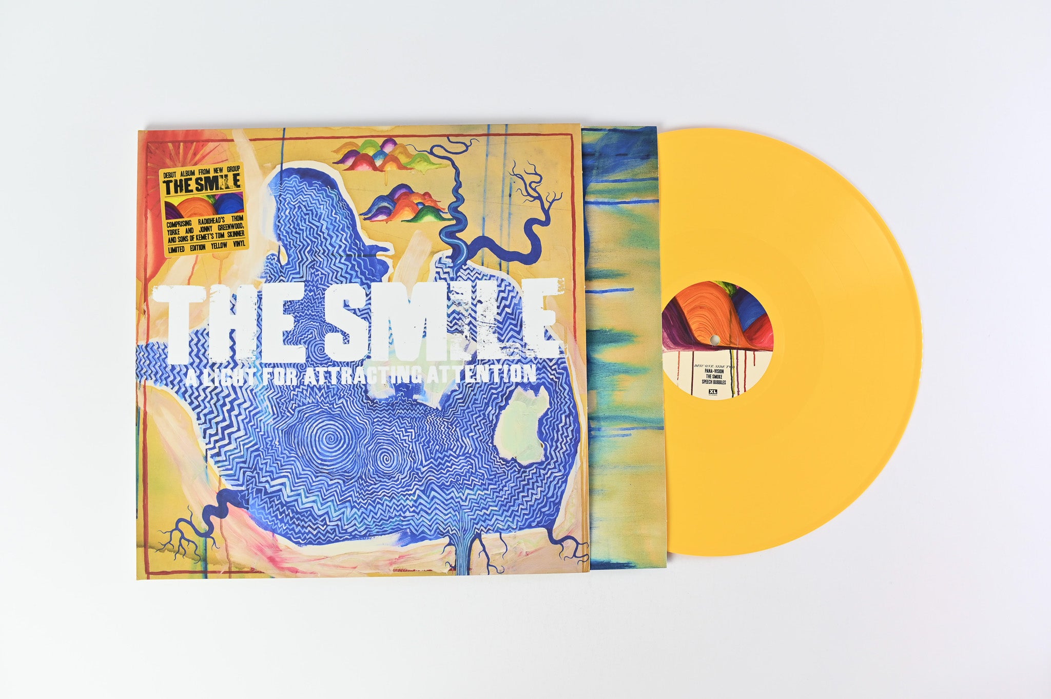 The Smile - A Light For Attracting Attention on XL Ltd Yellow Vinyl