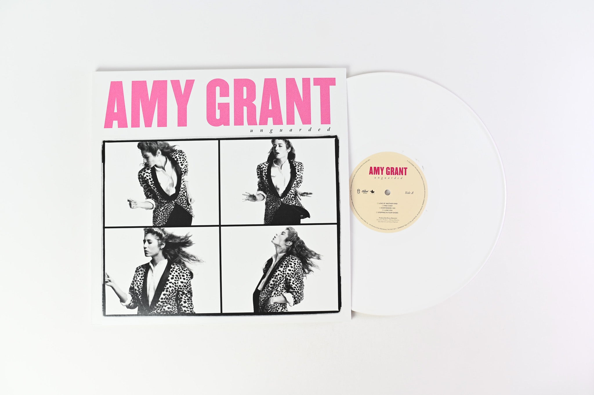 Amy Grant - Unguarded on AGP Ltd White Reissue