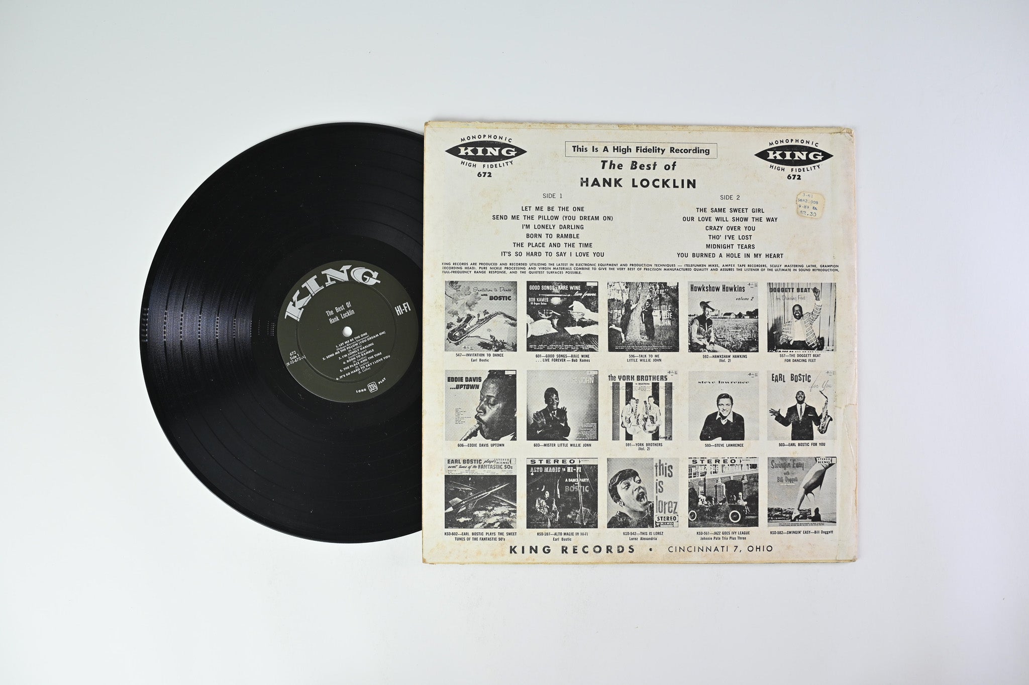 Hank Locklin - The Best Of Hank Locklin on King Records