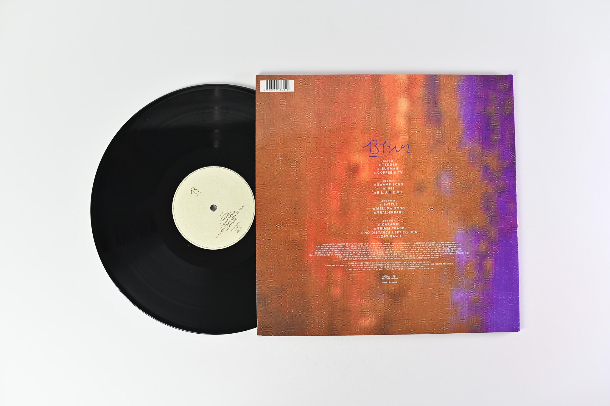 blur レコード Blur The Great Escape - Blue & White Split Vinyl UK 2-LP vinyl set