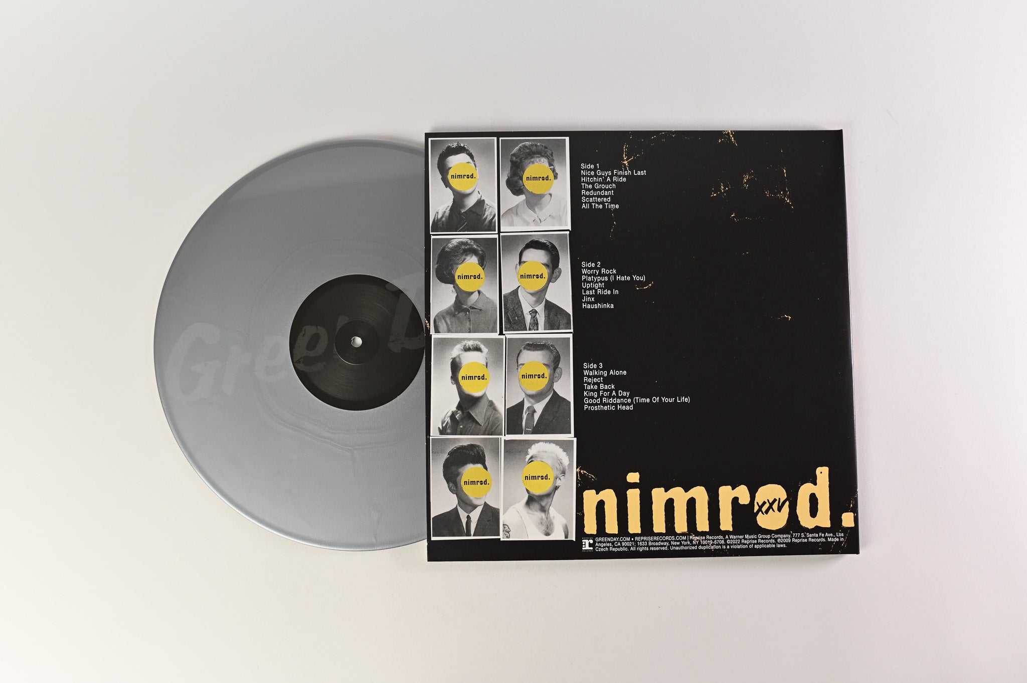 Green Day - Nimrod. XXV on Reprise Ltd Numbered Silver Vinyl Box Set
