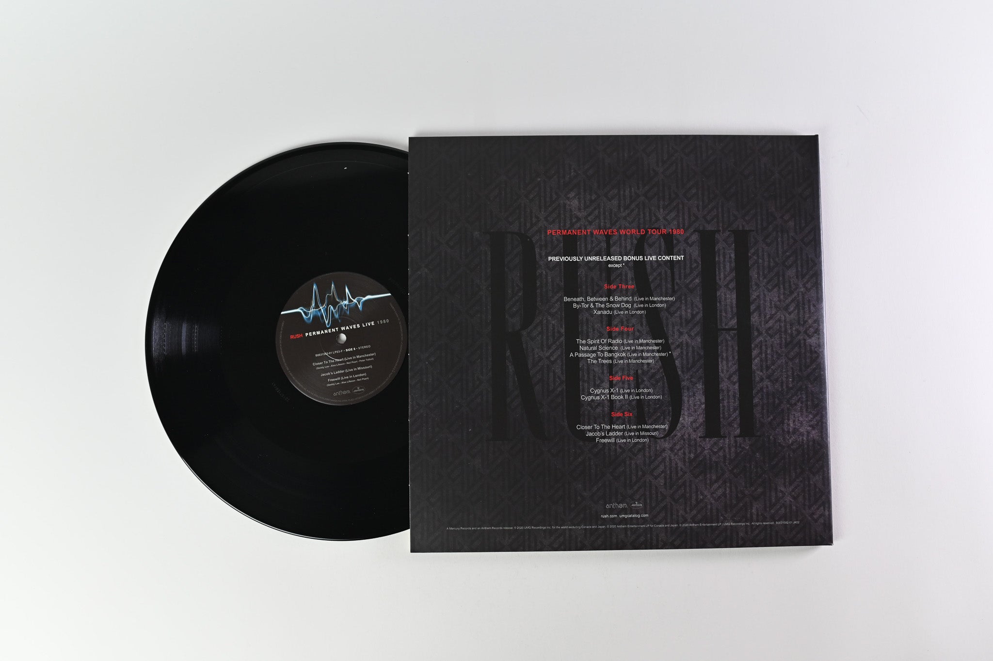 Rush - Permanent Waves on Mercury 40th Anniversary Reissue