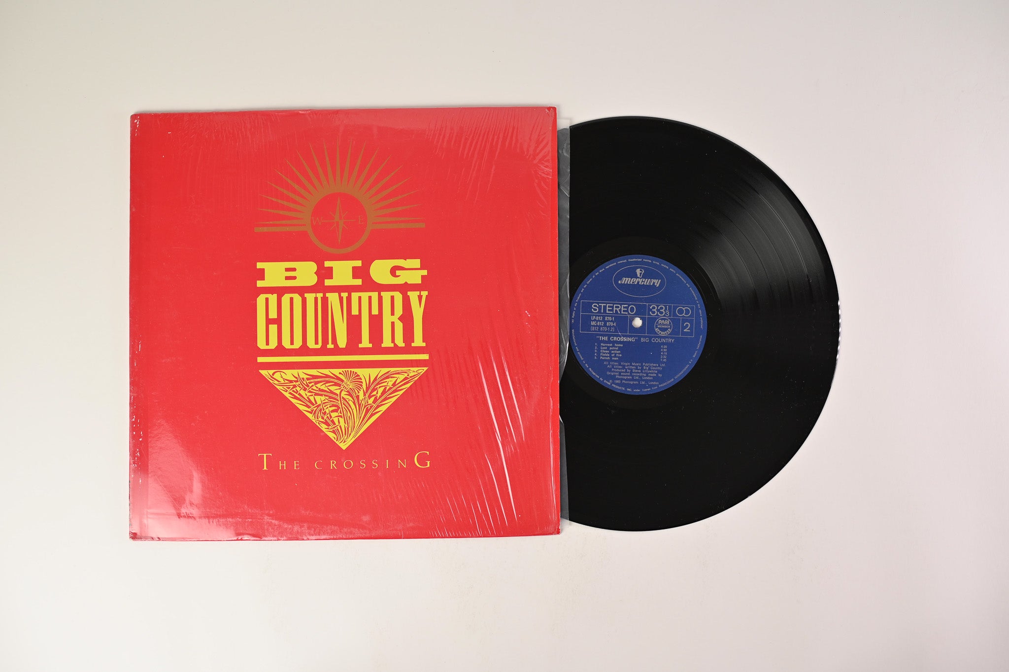Big Country - The Crossing on Mercury - Philippines pressing