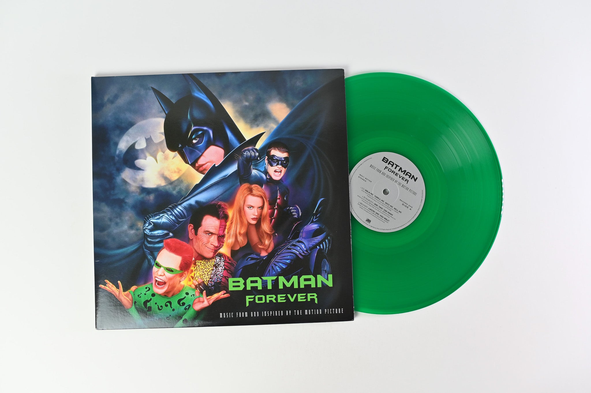 Various - Batman Forever (Original Music From The Motion Picture) on Atlantic Ltd Purple and Green Reissue