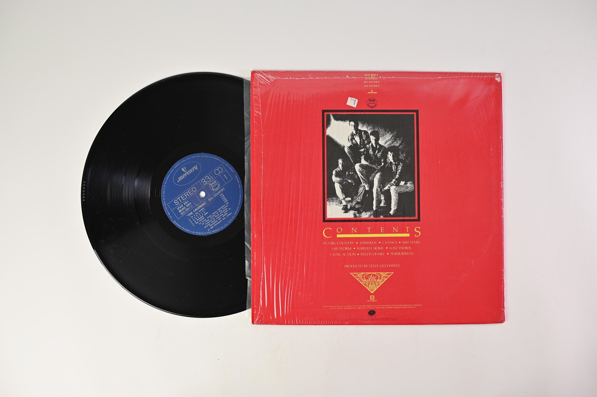 Big Country - The Crossing on Mercury - Philippines pressing
