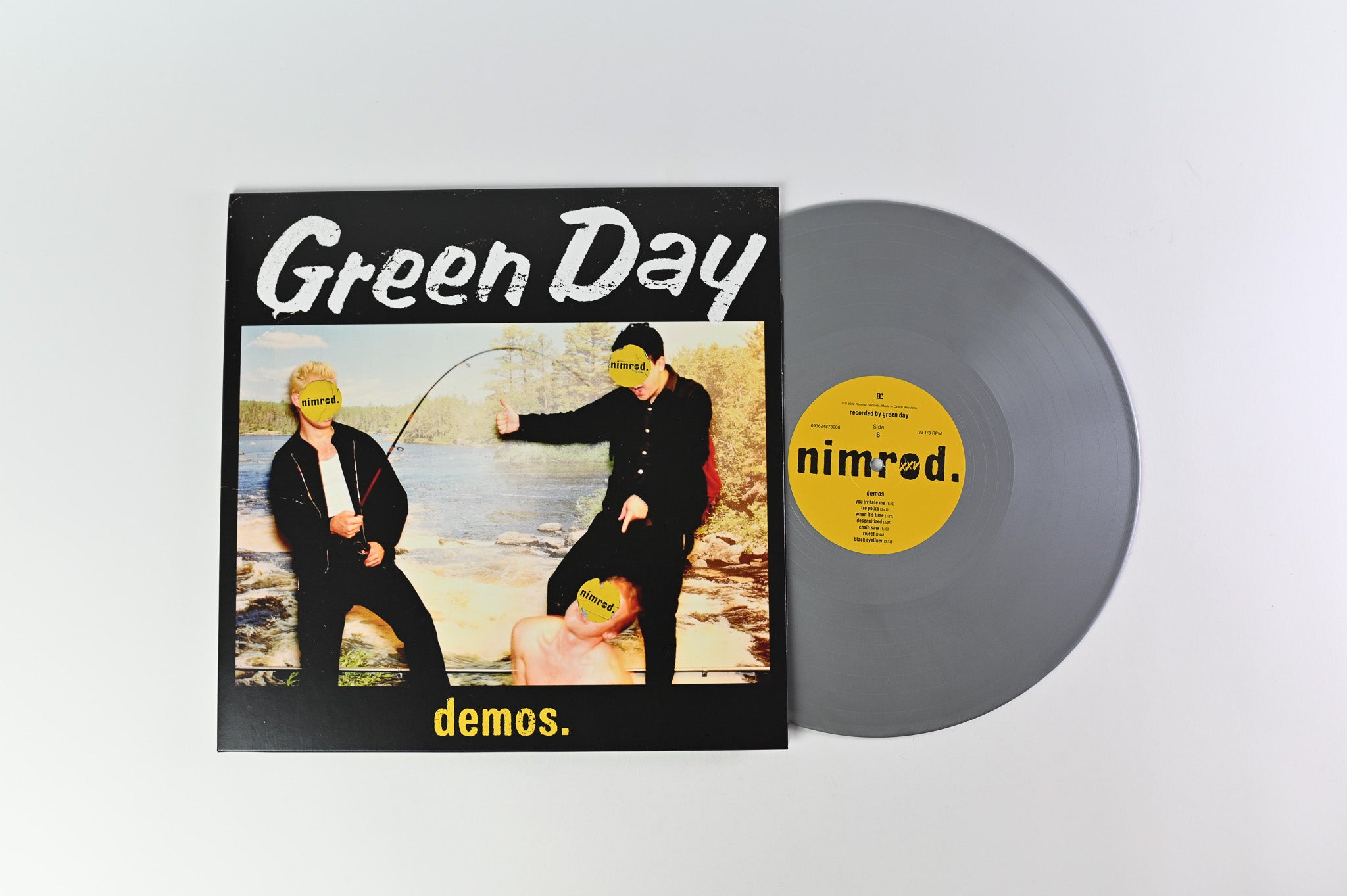 Green Day - Nimrod. XXV on Reprise Ltd Numbered Silver Vinyl Box Set Reissue