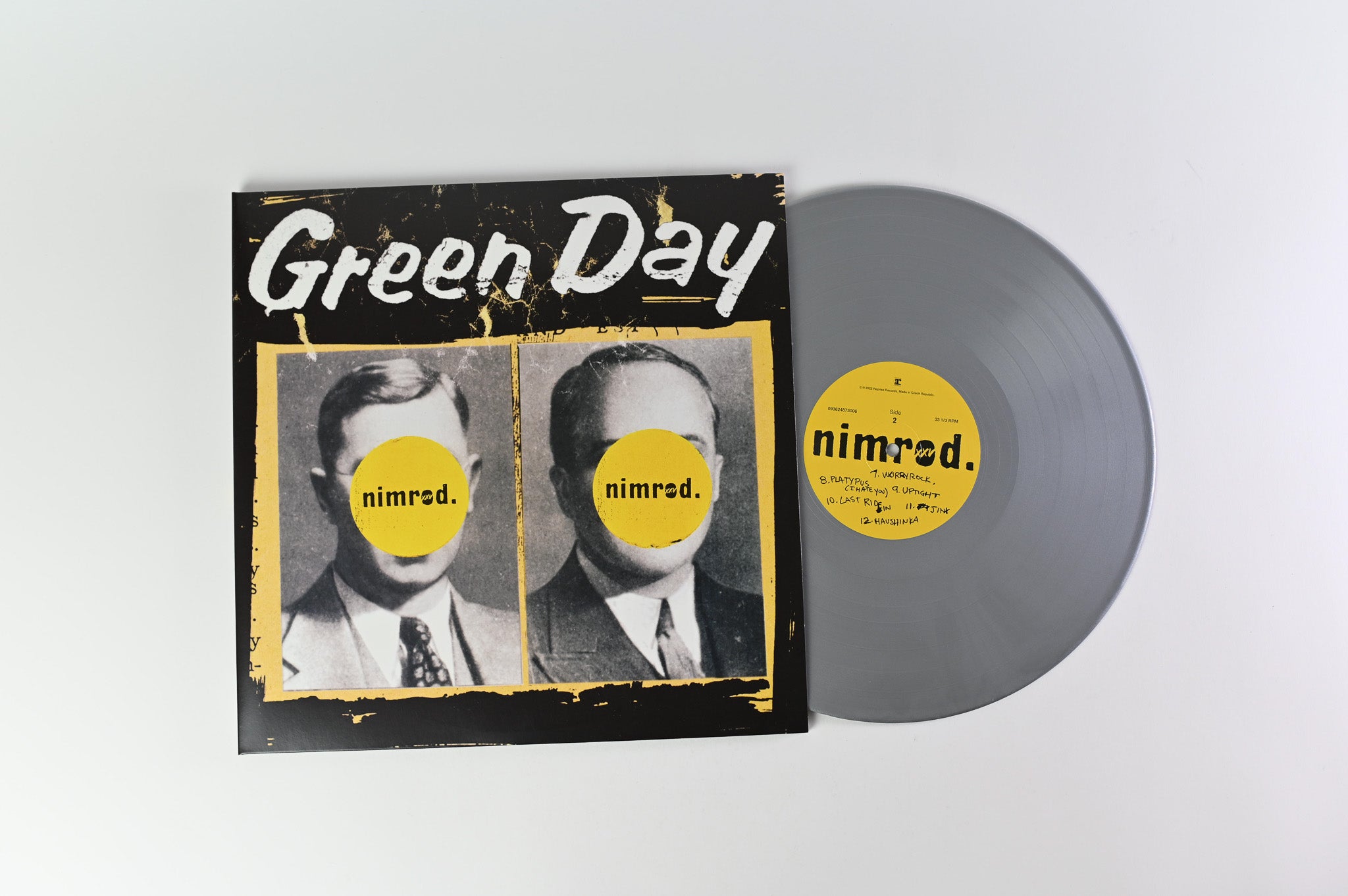 Green Day - Nimrod. XXV on Reprise Ltd Numbered Silver Vinyl Box Set Reissue