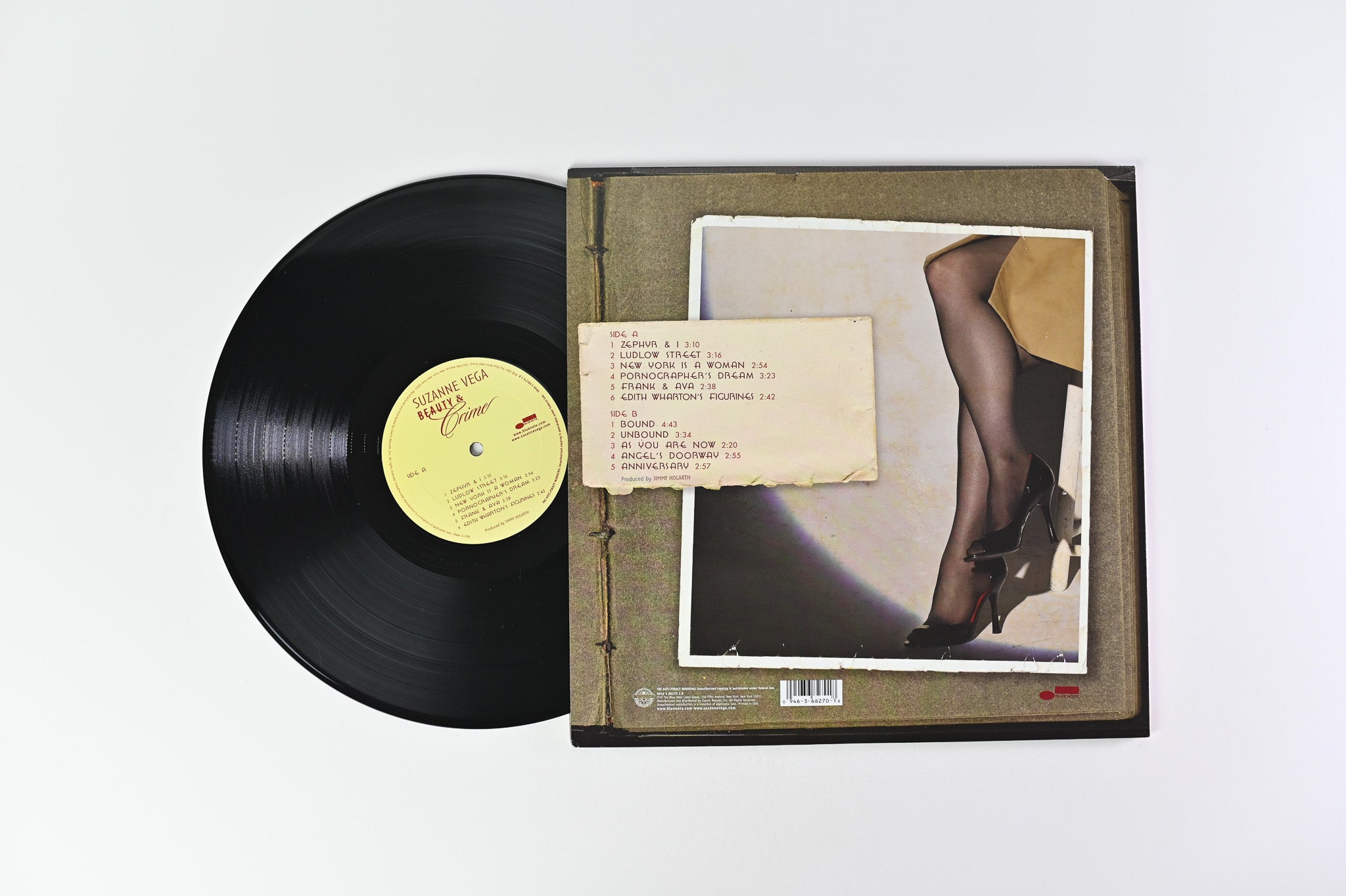 Suzanne Vega - Beauty & Crime on Blue Note Quiex Pressing