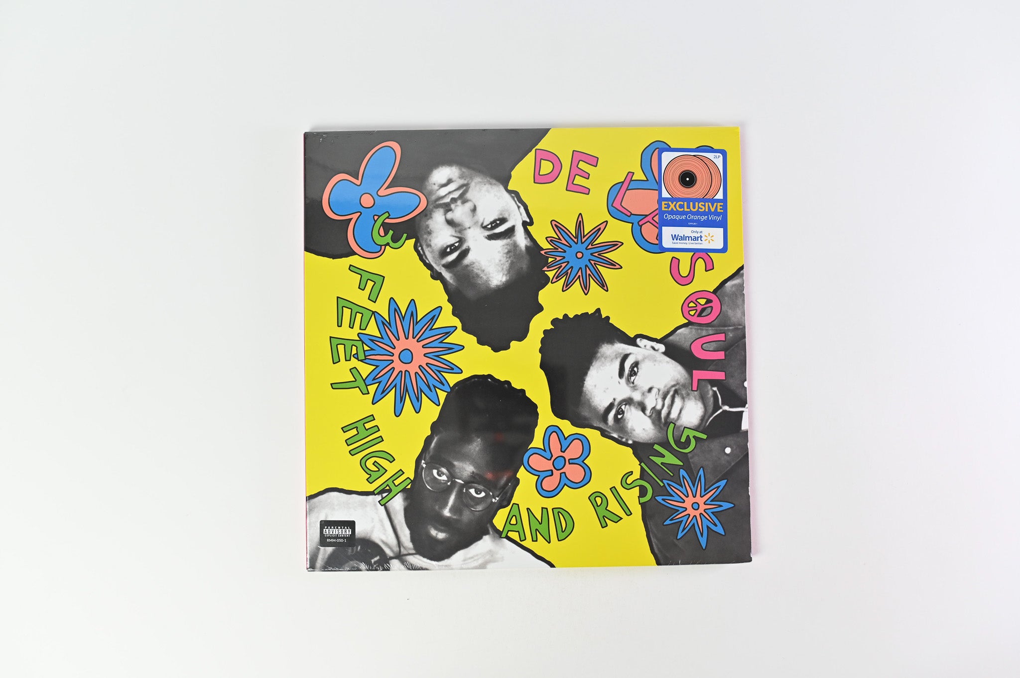 De La Soul - 3 Feet High And Rising on Chrysalis Opaque Orange Reissue Sealed