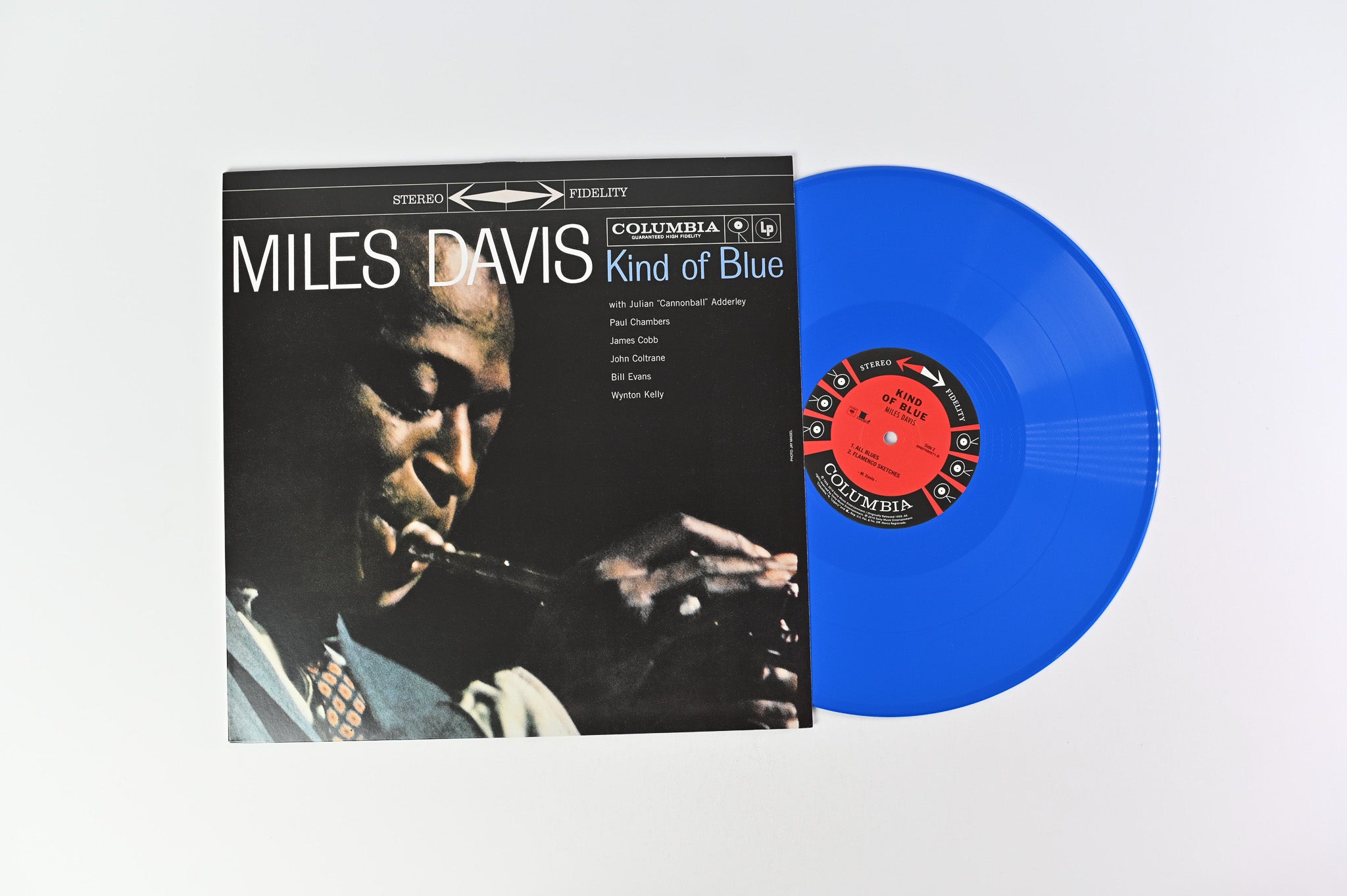 Miles Davis - Kind Of Blue on Columbia Blue Vinyl Repress