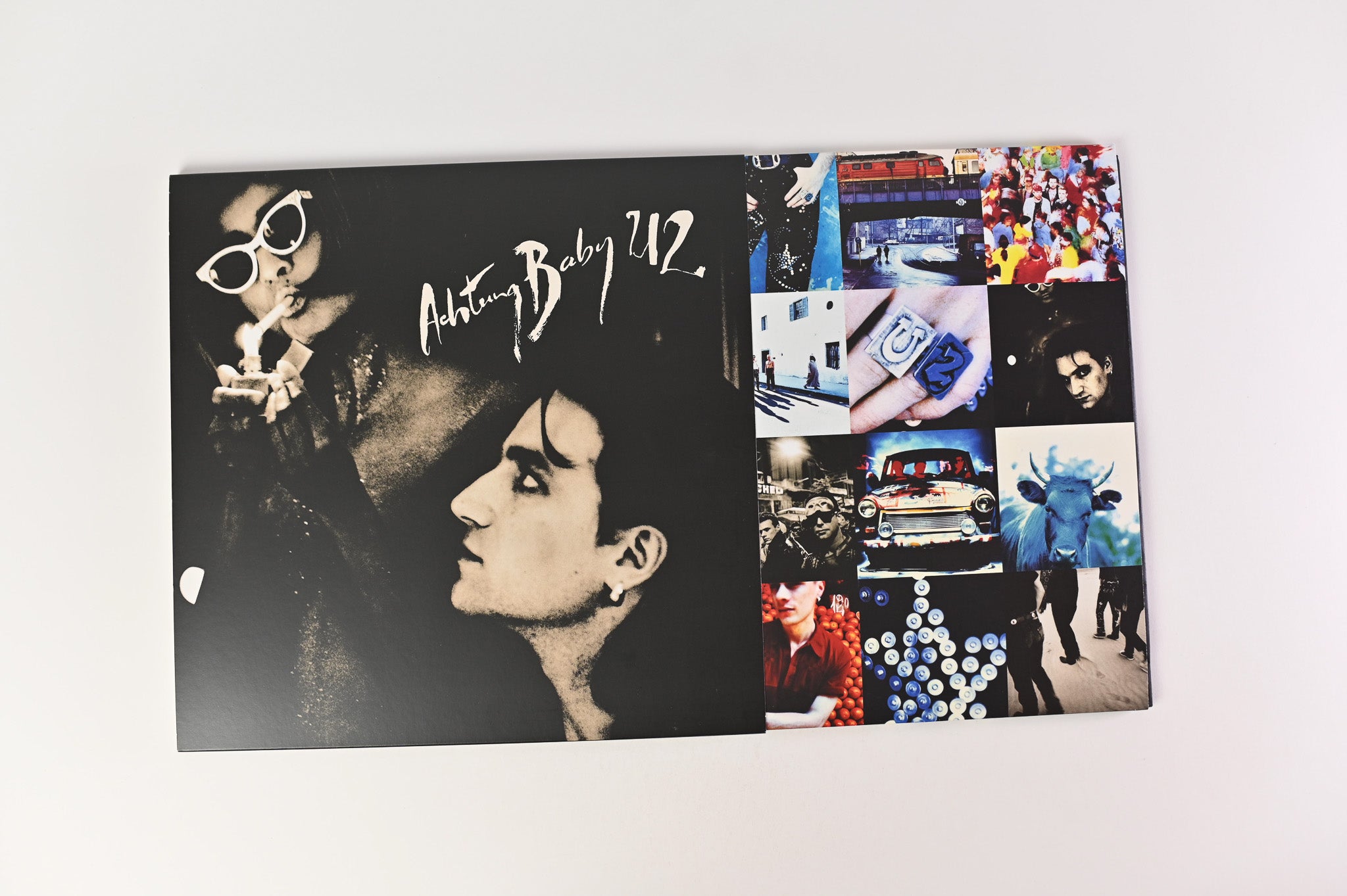 U2 - Achtung Baby on Island Red and Blue Ltd Numbered 30th Anniversary