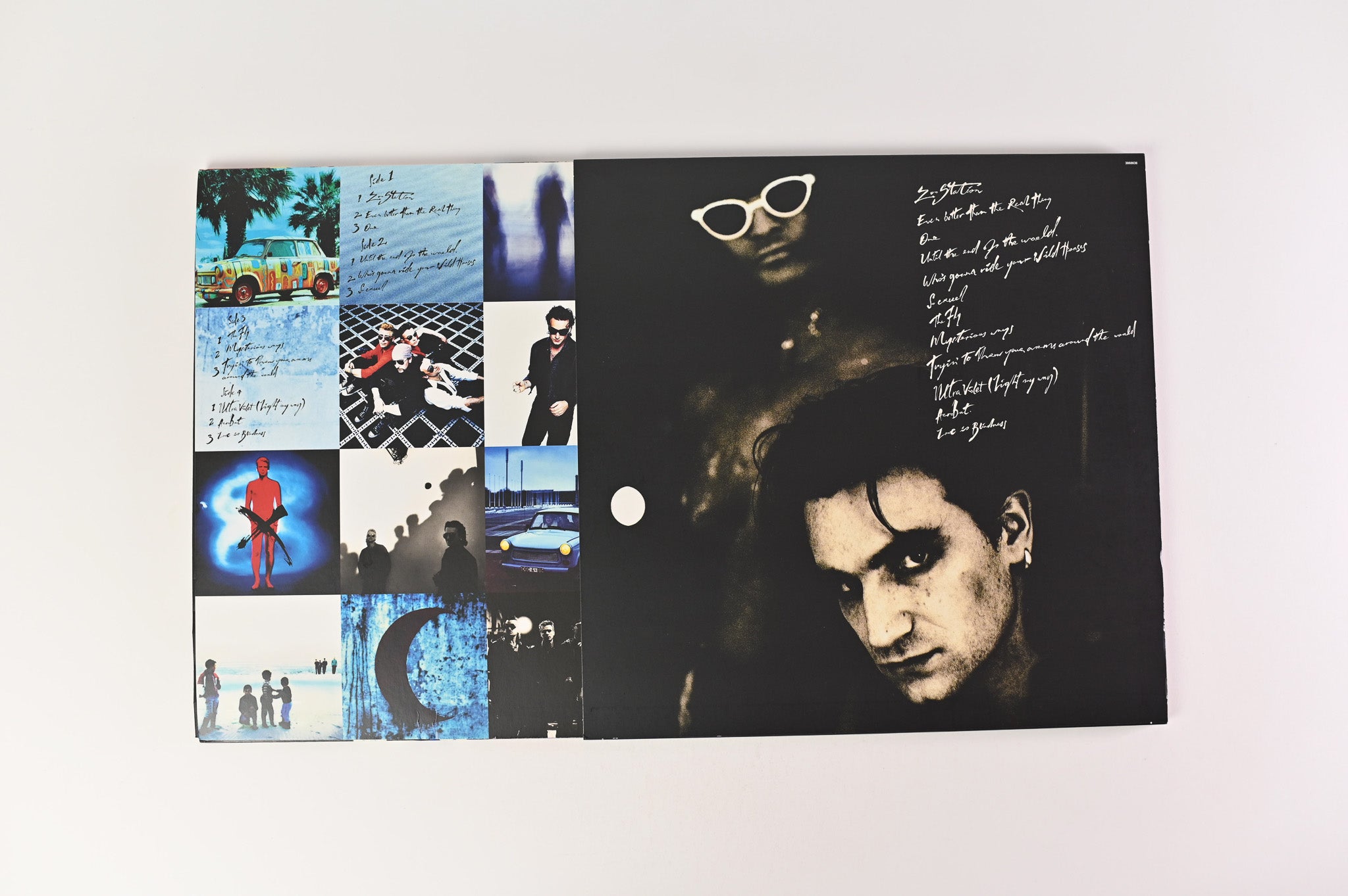 U2 - Achtung Baby on Island Red and Blue Ltd Numbered 30th Anniversary Special Edition