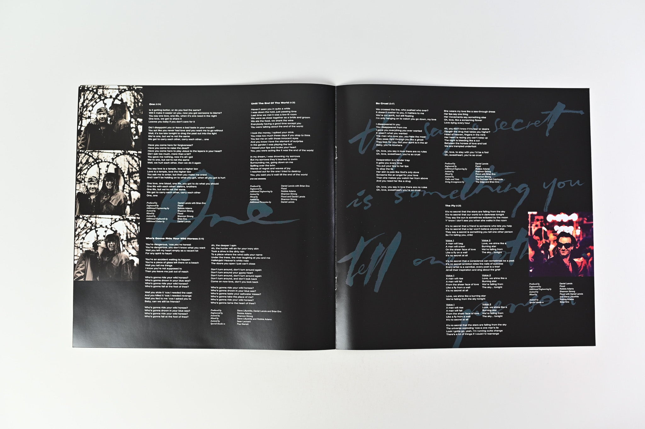 U2 - Achtung Baby on Island Red and Blue Ltd Numbered 30th Anniversary